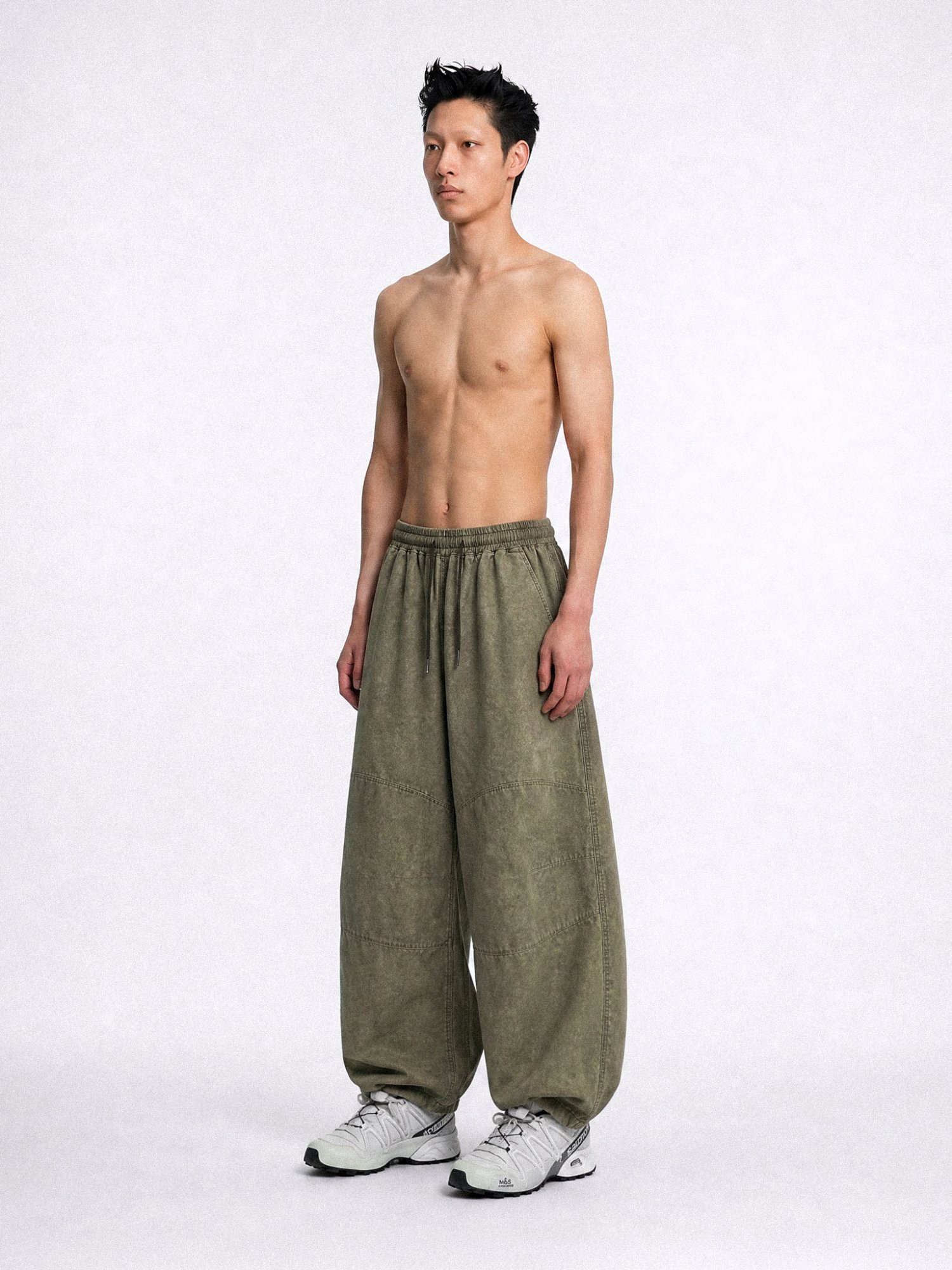 Acid Biker Pants (Olive)
