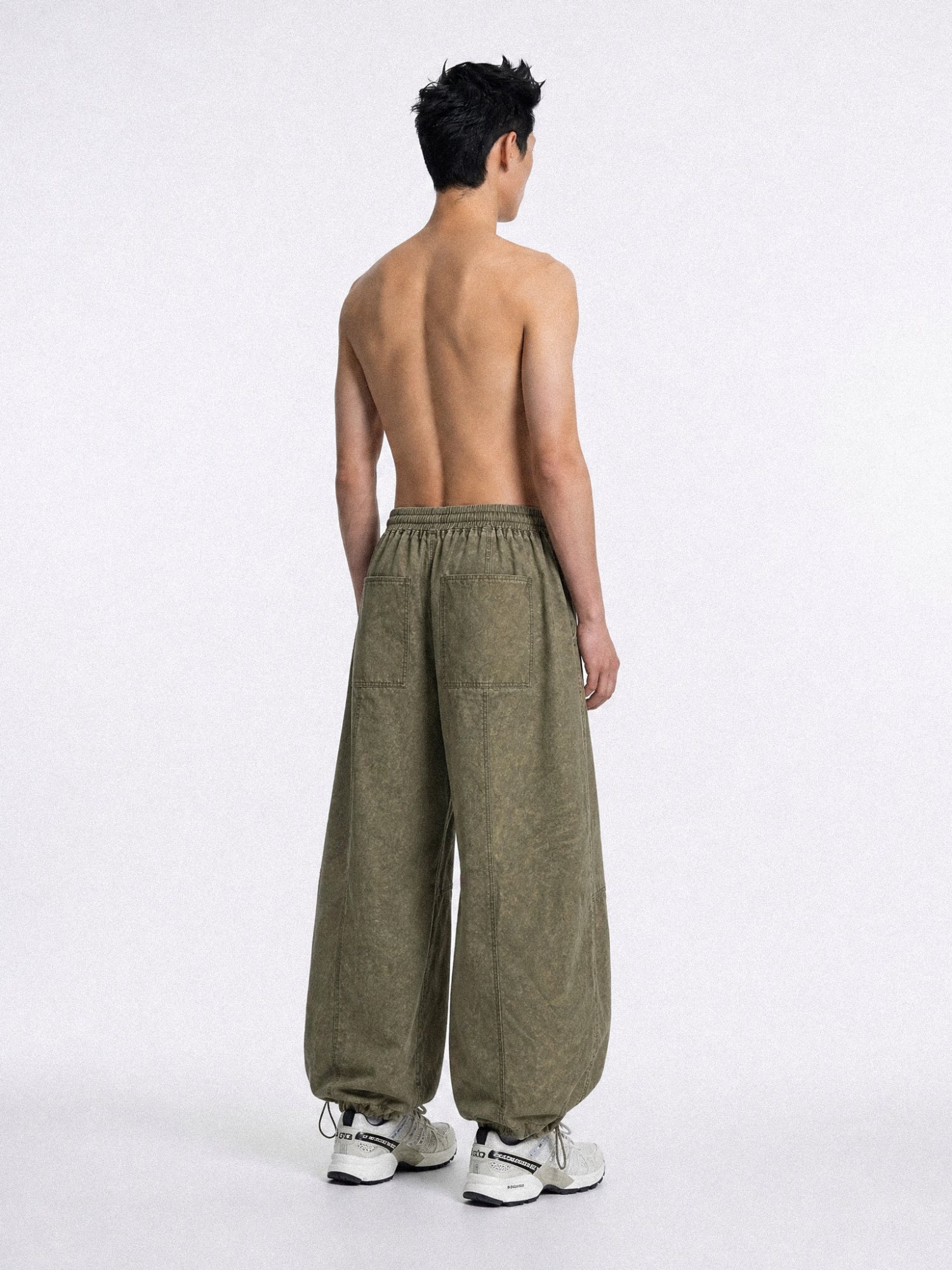 Acid Biker Pants (Olive)