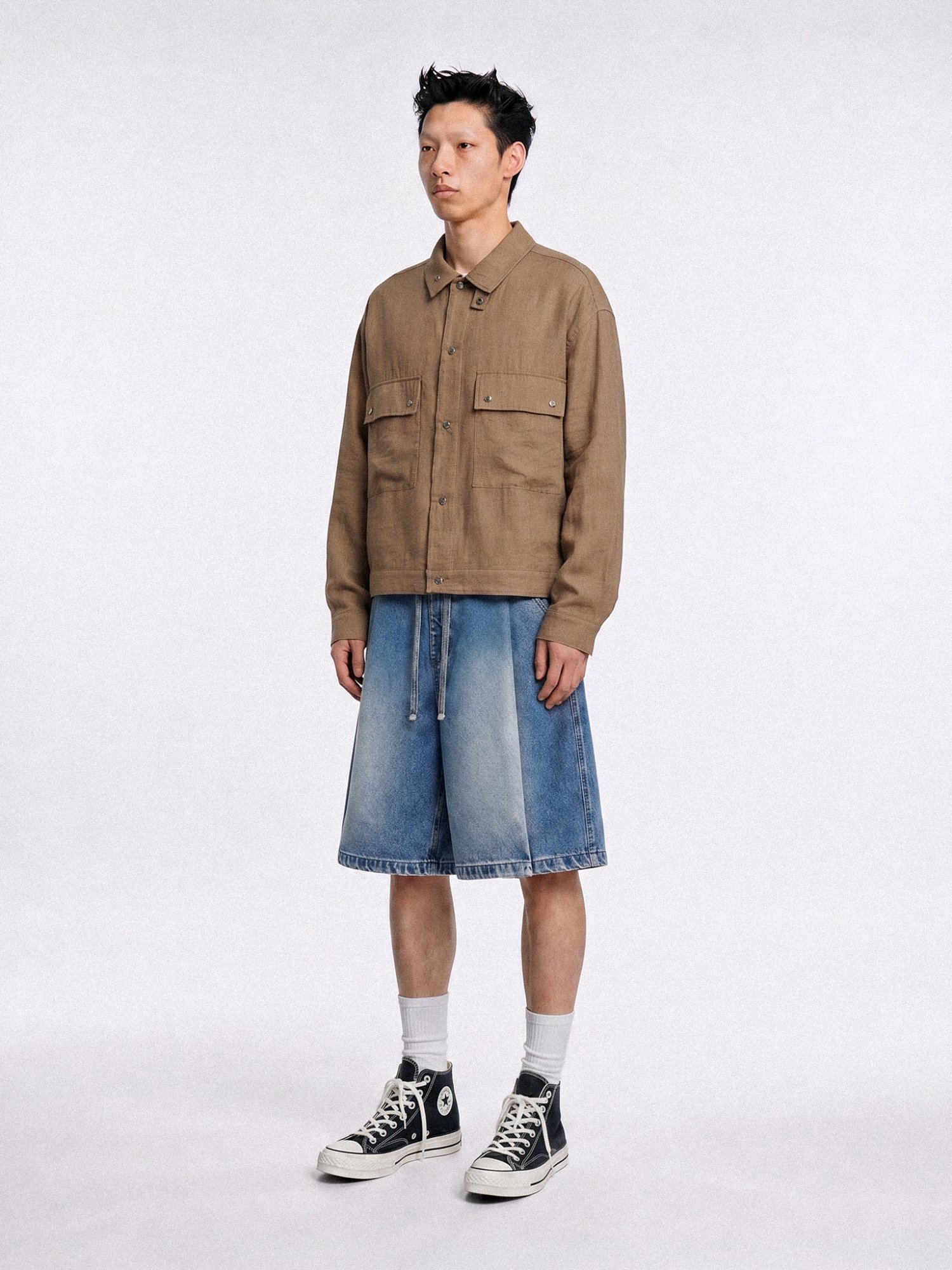 Fizzy Trucker Jacket (Camel)