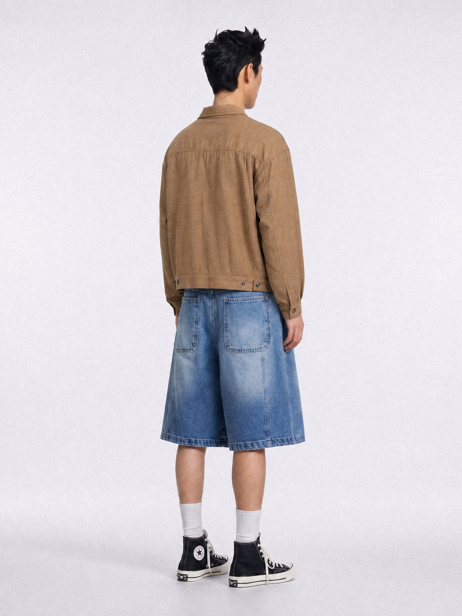 Fizzy Trucker Jacket (Camel)