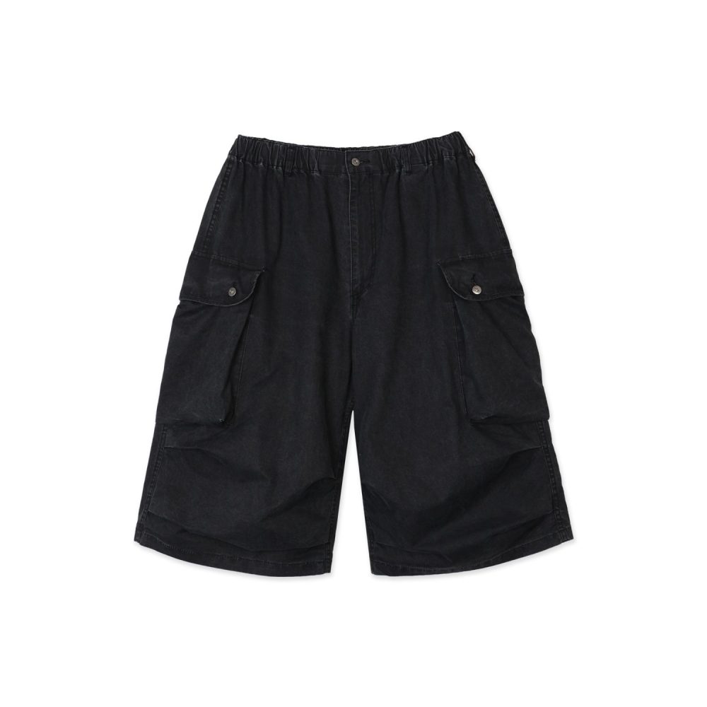 P44 Cargo Bermuda Pants (Black)