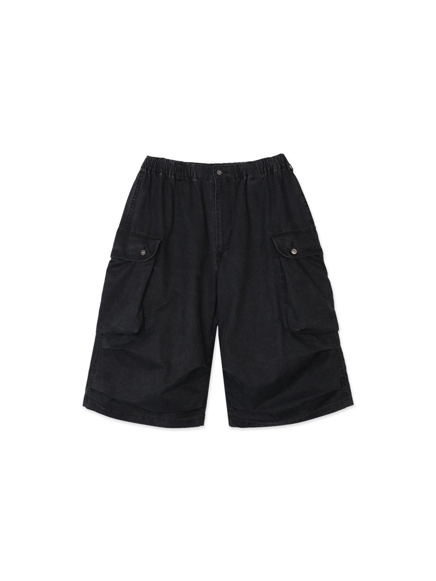 P44 Cargo Bermuda Pants (Black)