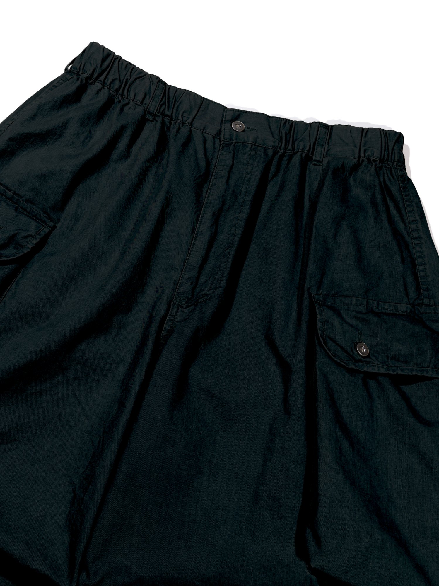 P44 Cargo Bermuda Pants (Black)