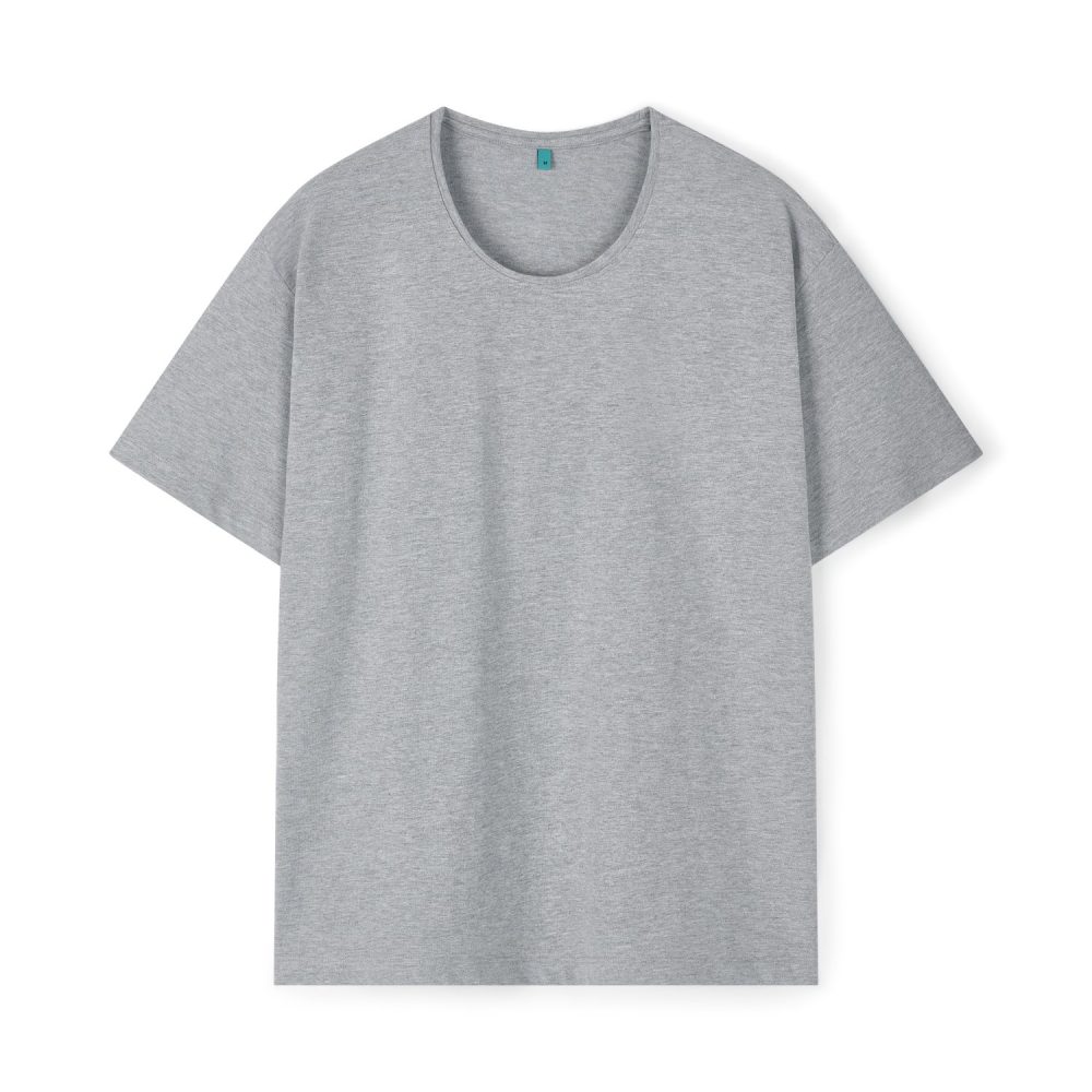 U-neck Half Sleeve (Melange)