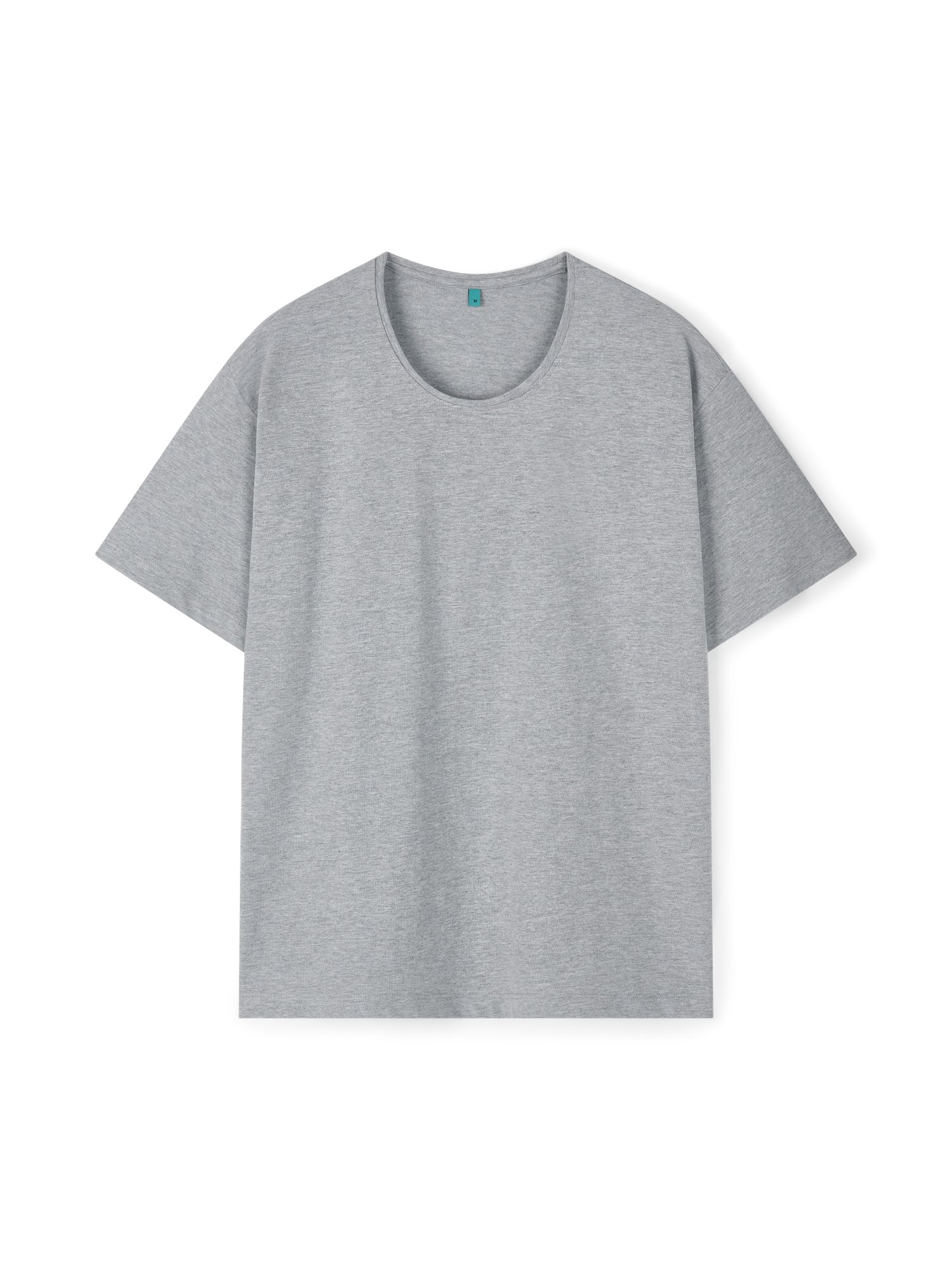 U-neck Half Sleeve (Melange)