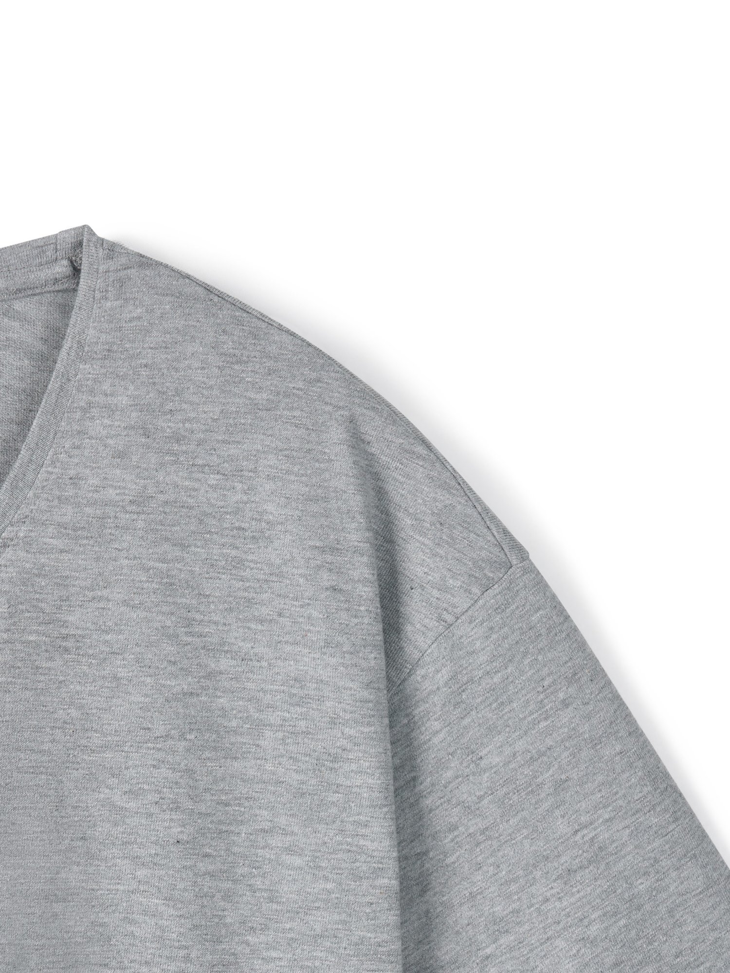 U-neck Half Sleeve (Melange)