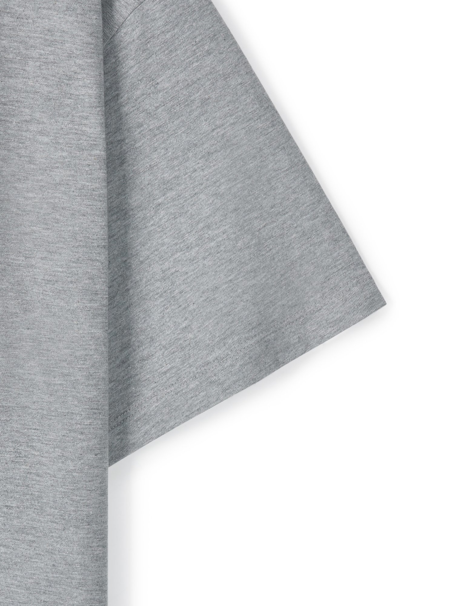 U-neck Half Sleeve (Melange)