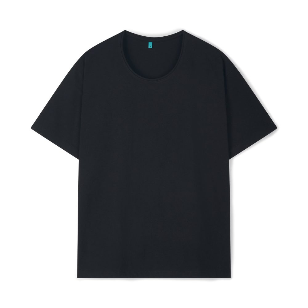 U-neck Half Sleeve (Black)