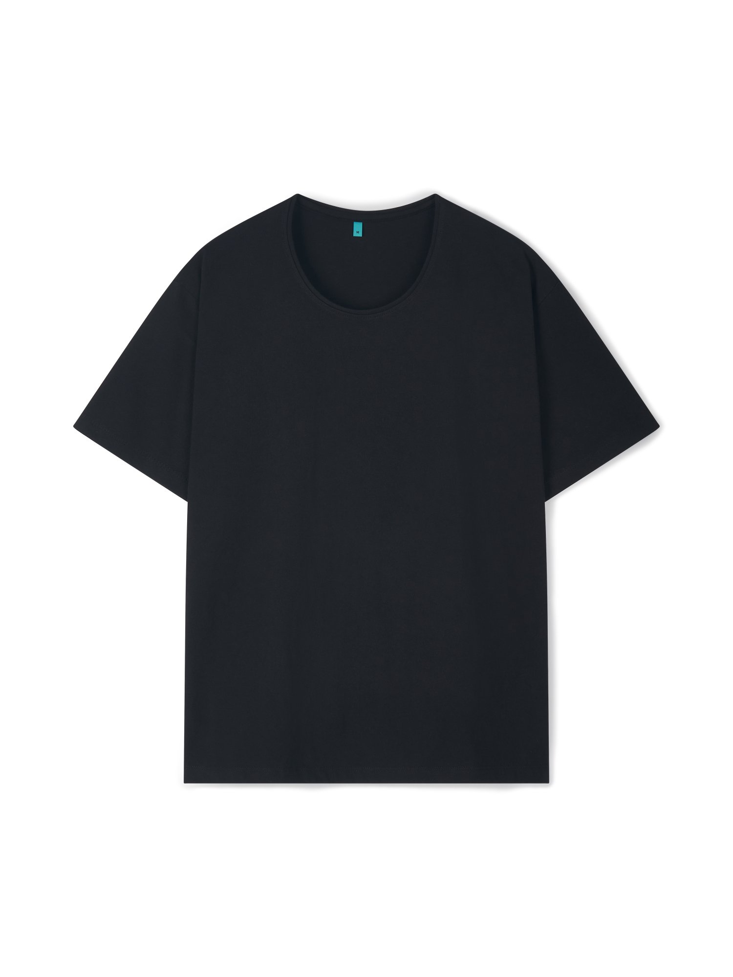 U-neck Half Sleeve (Black)