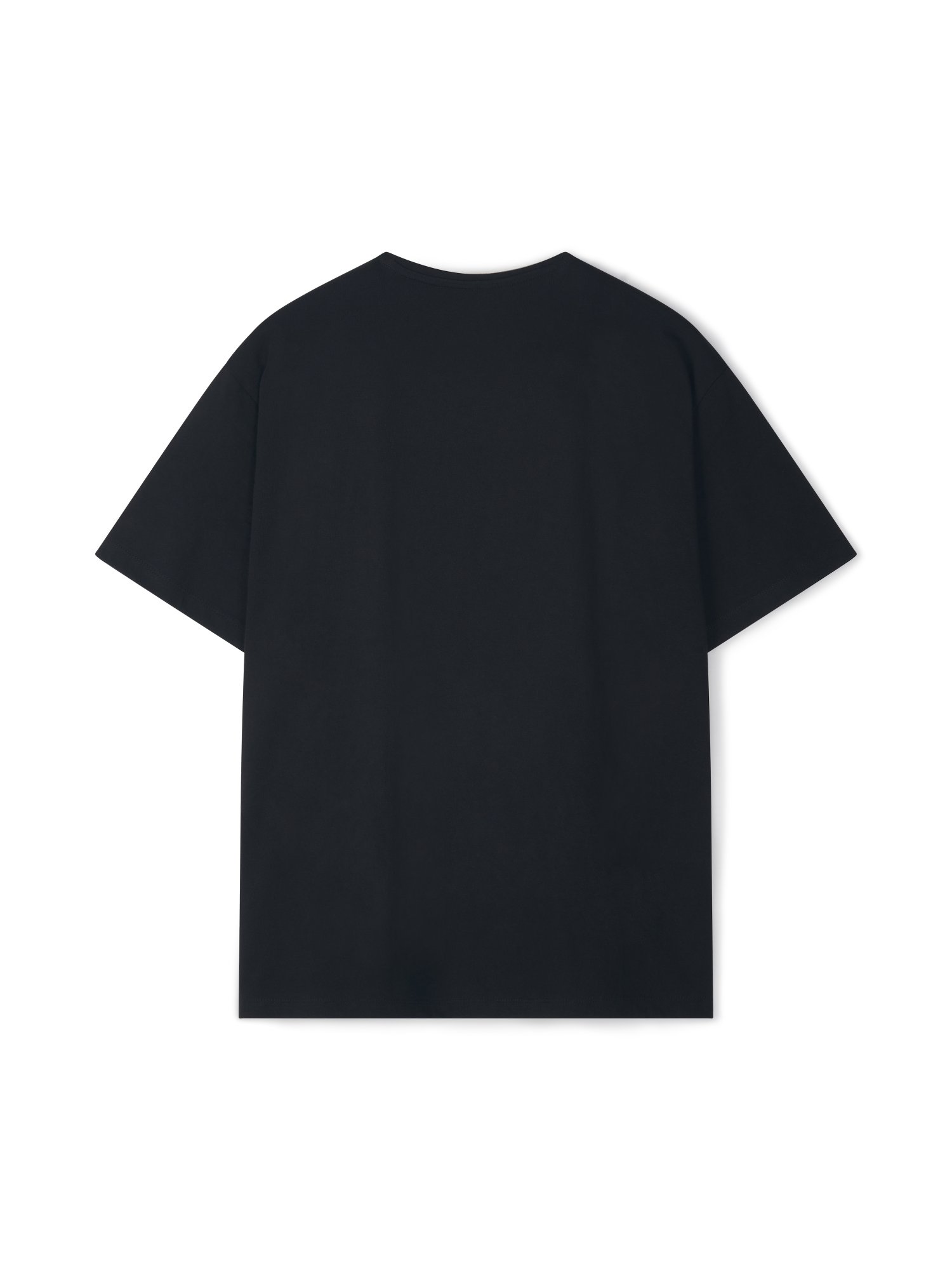 U-neck Half Sleeve (Black)