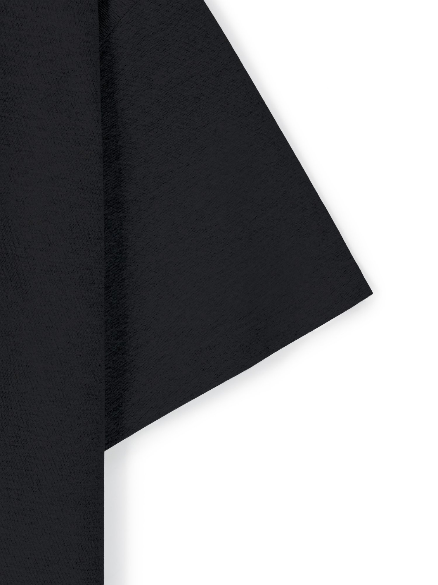 U-neck Half Sleeve (Black)