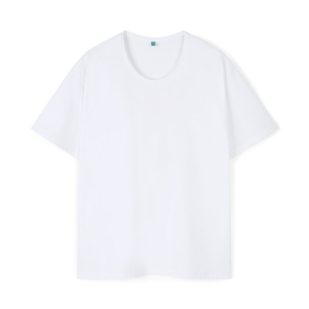 U-neck Half Sleeve (White)