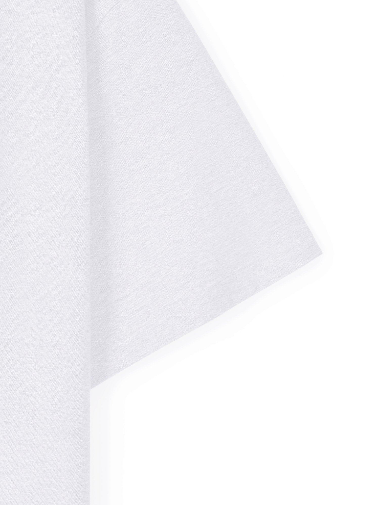 U-neck Half Sleeve (White)