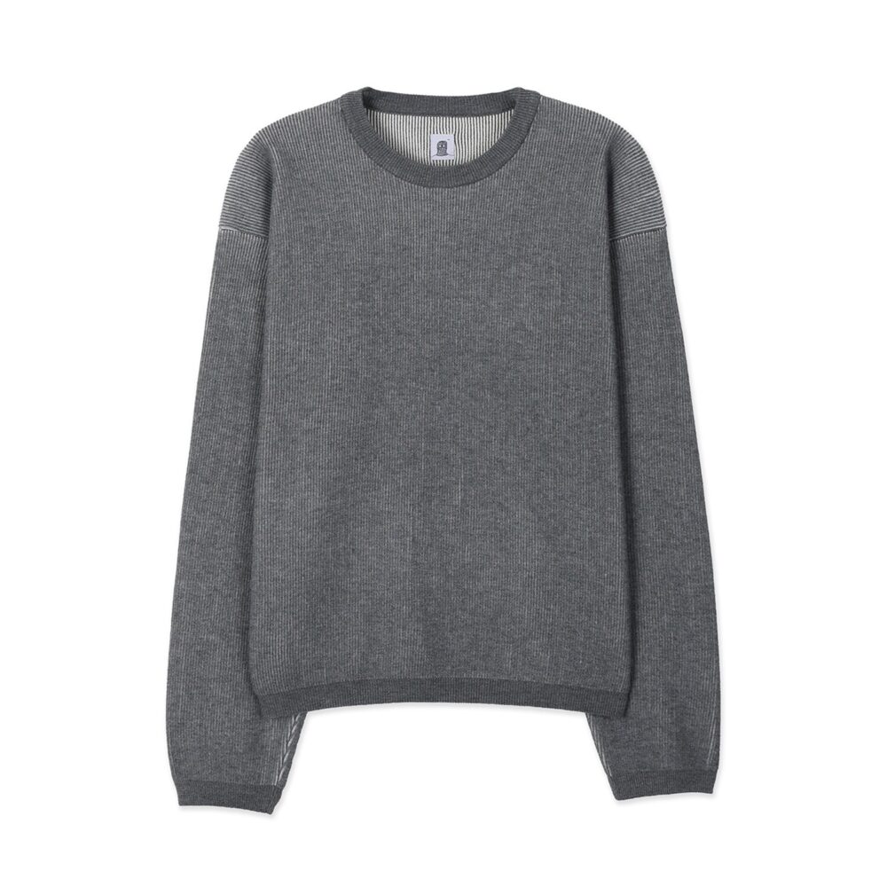 Reversible Knit (Grey)