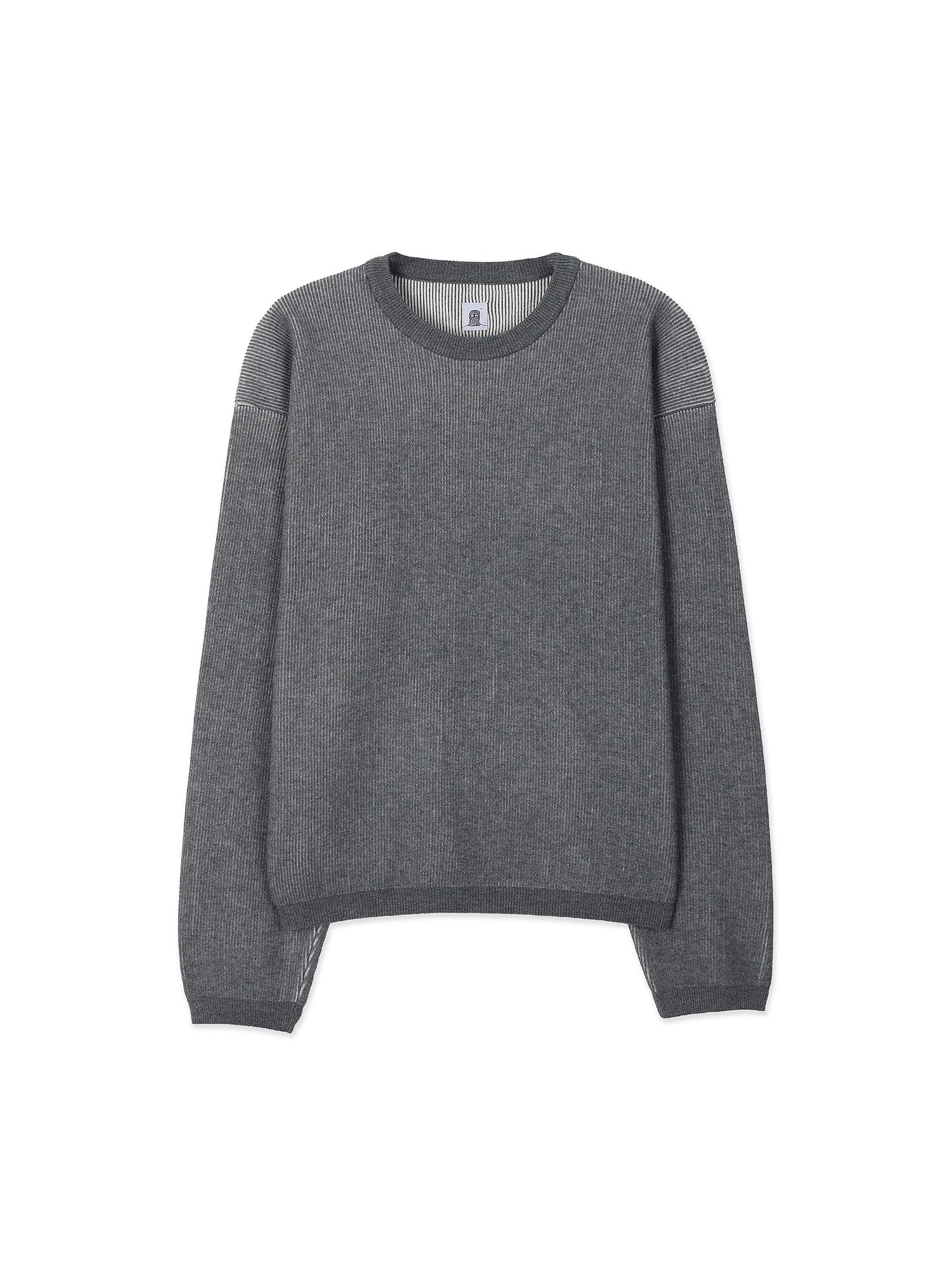 Reversible Knit (Grey)