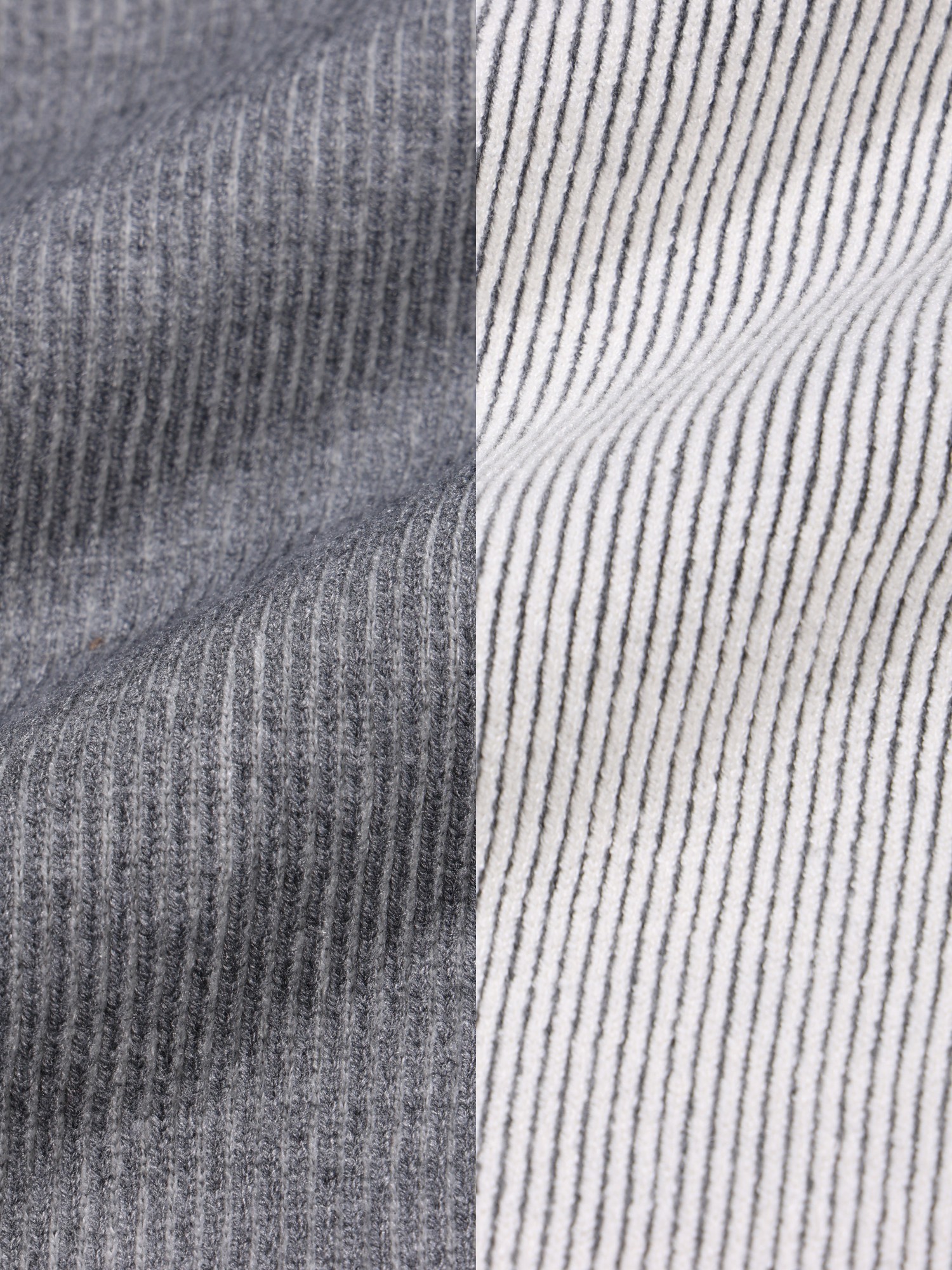 Reversible Knit (Grey)