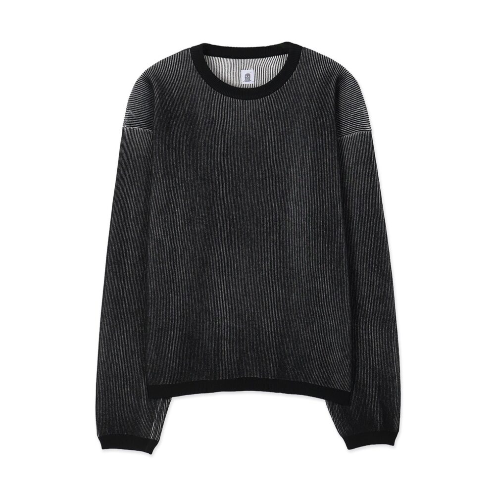 Reversible Knit (Black)