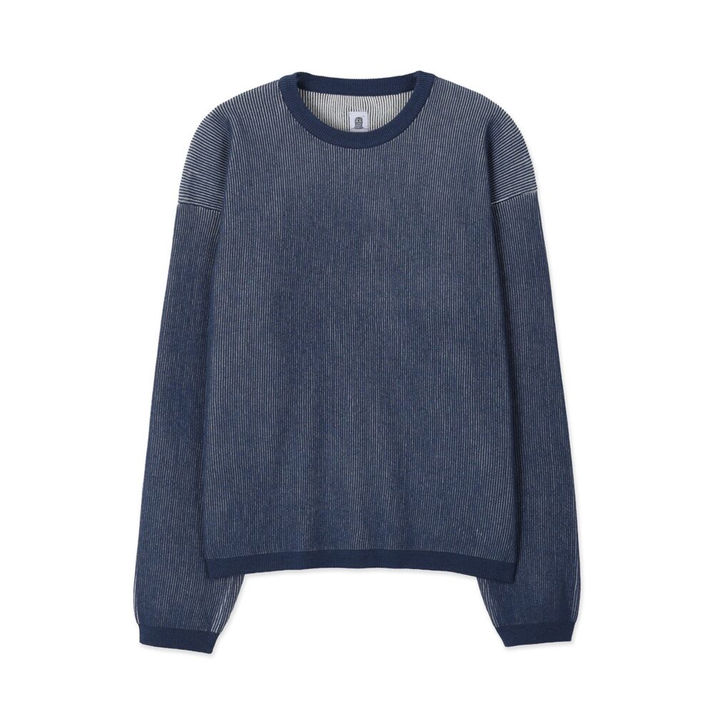 Reversible Knit (Blue)