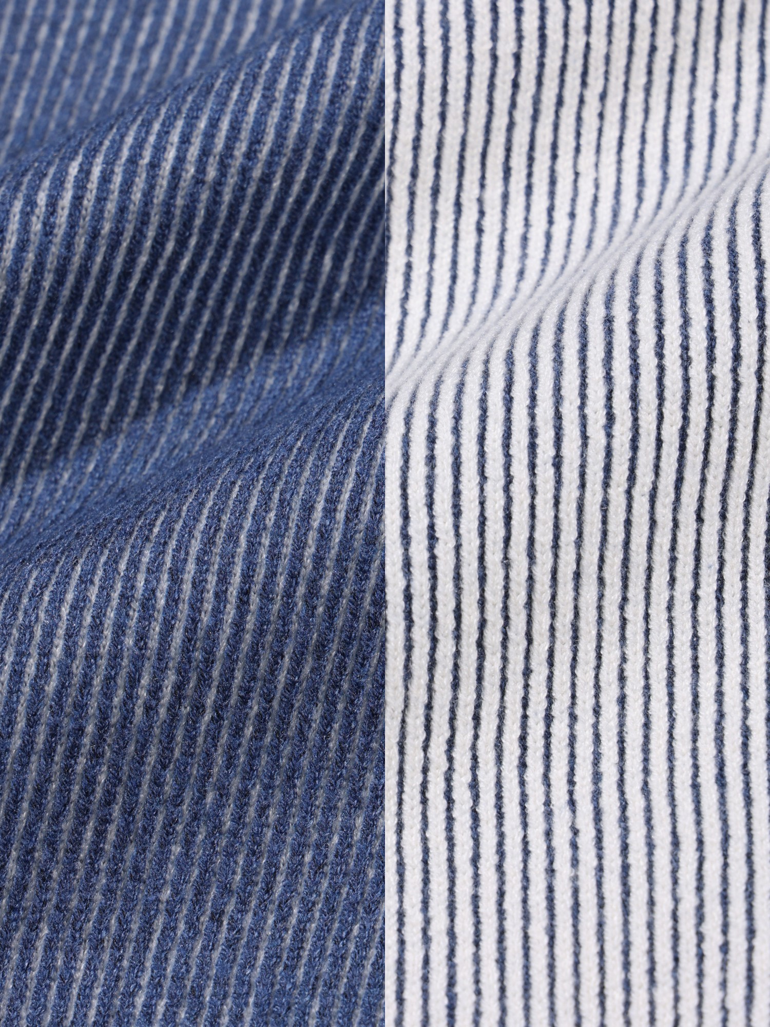 Reversible Knit (Blue)