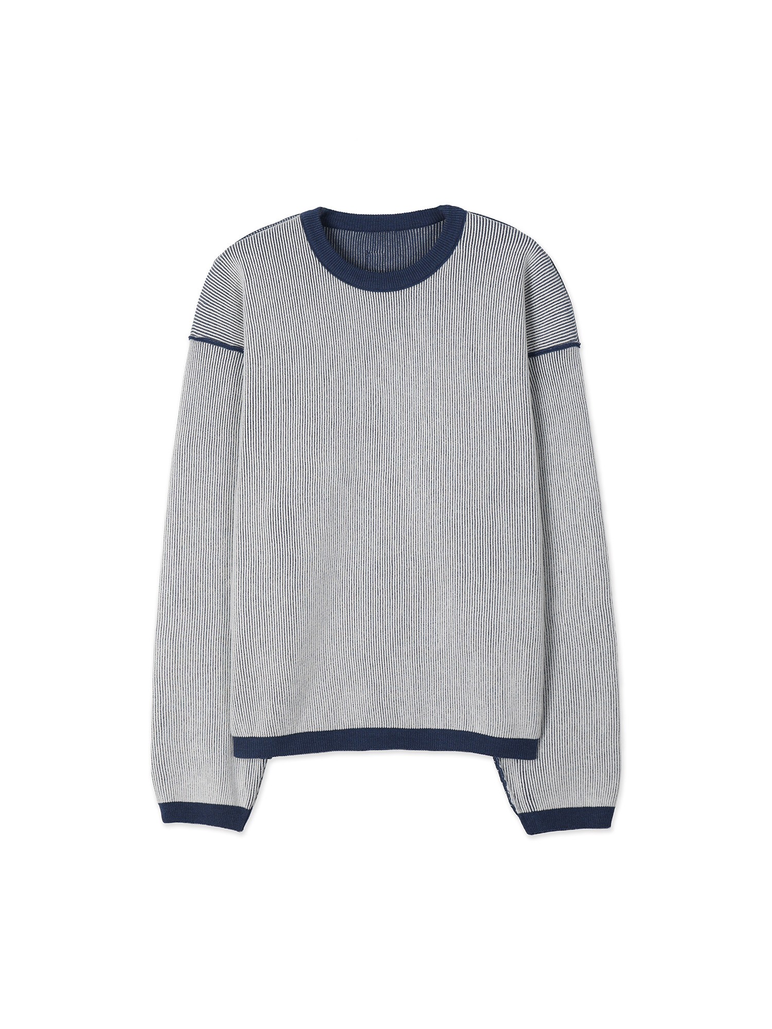 Reversible Knit (Blue)