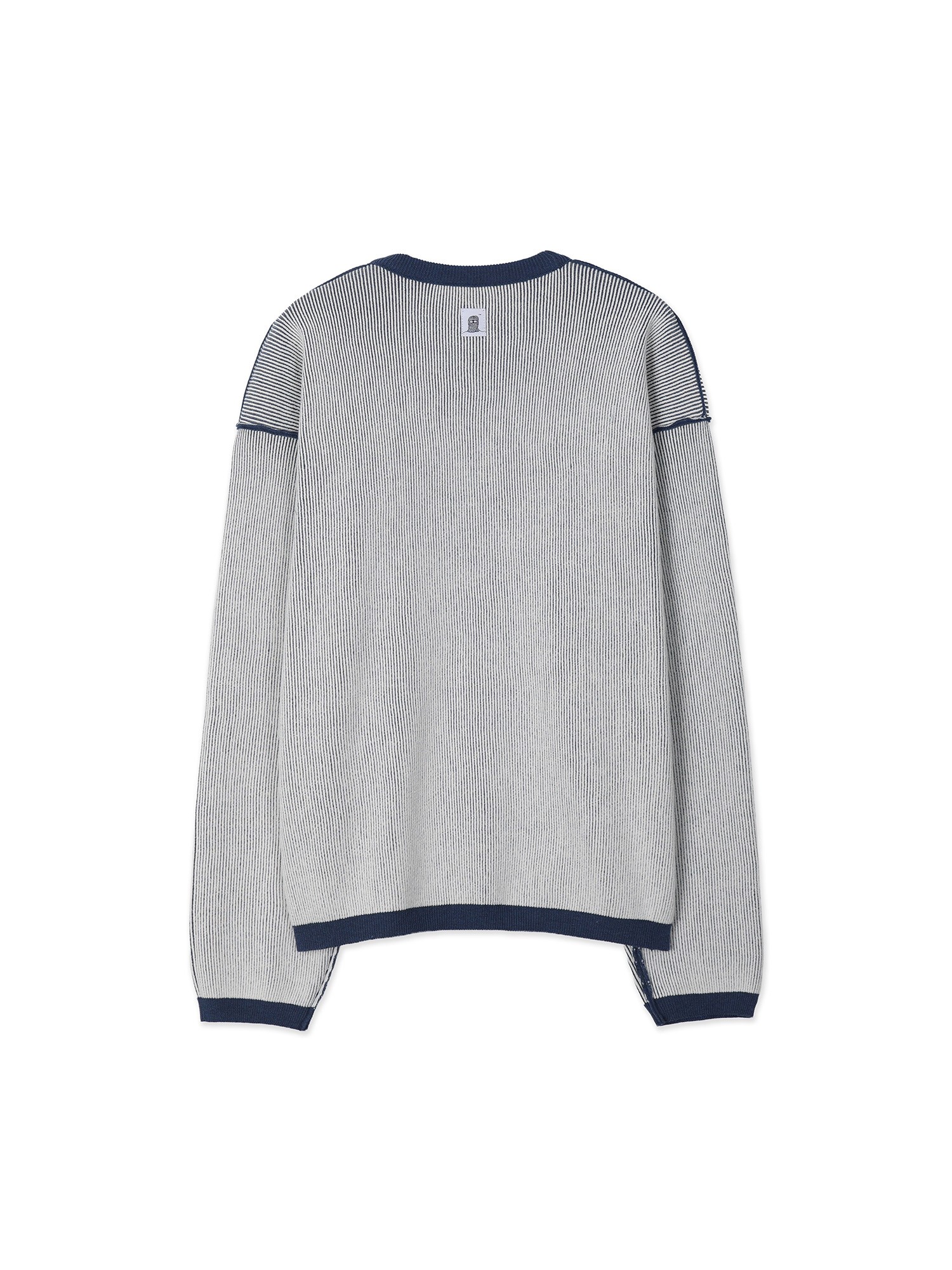 Reversible Knit (Blue)