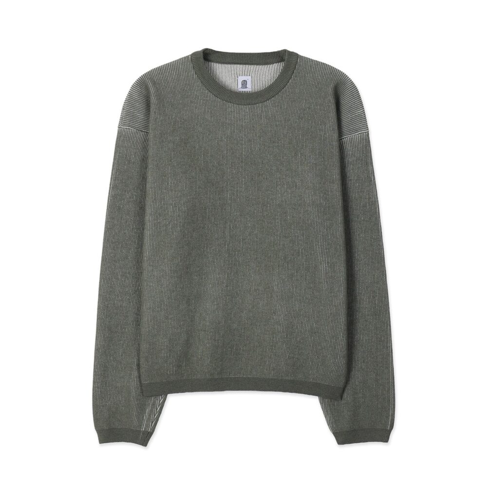 Reversible Knit (Olive)