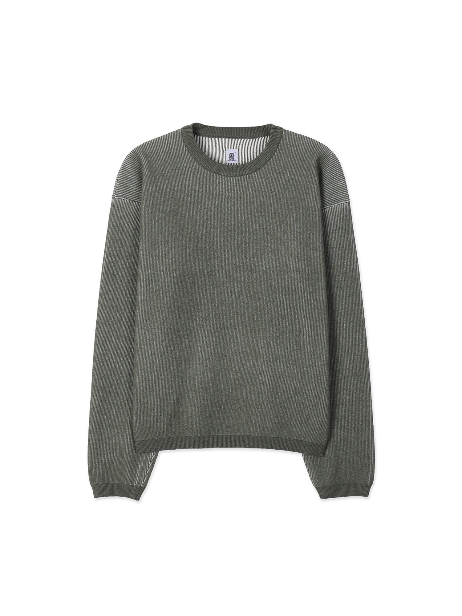 Reversible Knit (Olive)