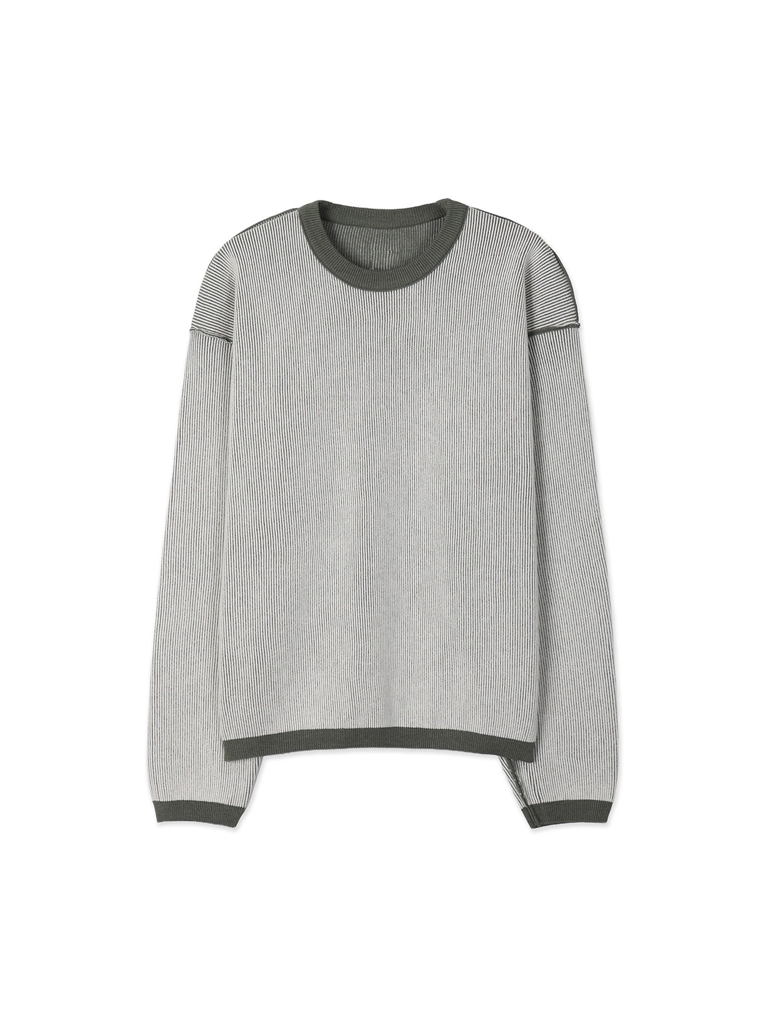 Reversible Knit (Olive)