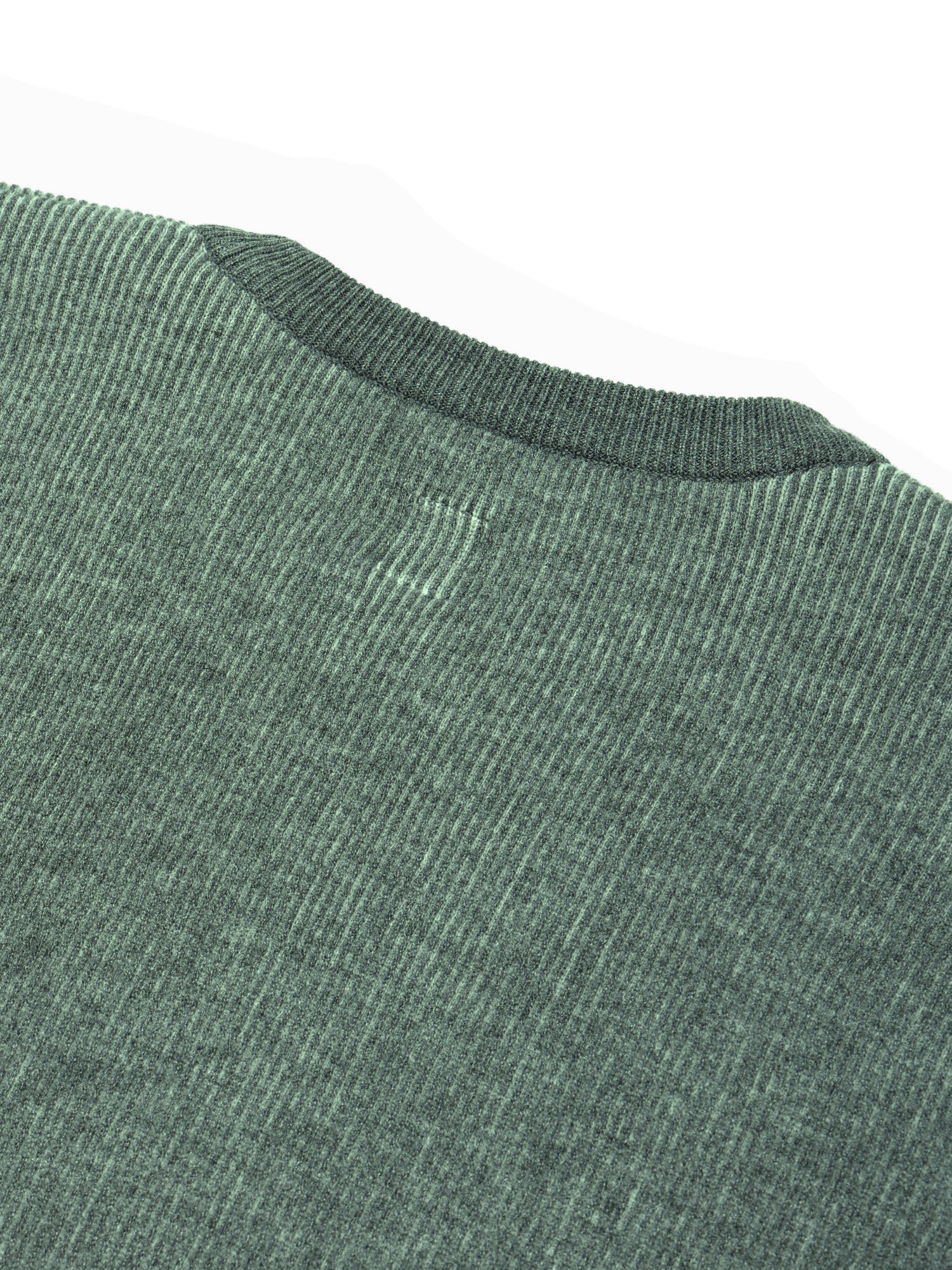 Reversible Knit (Olive)