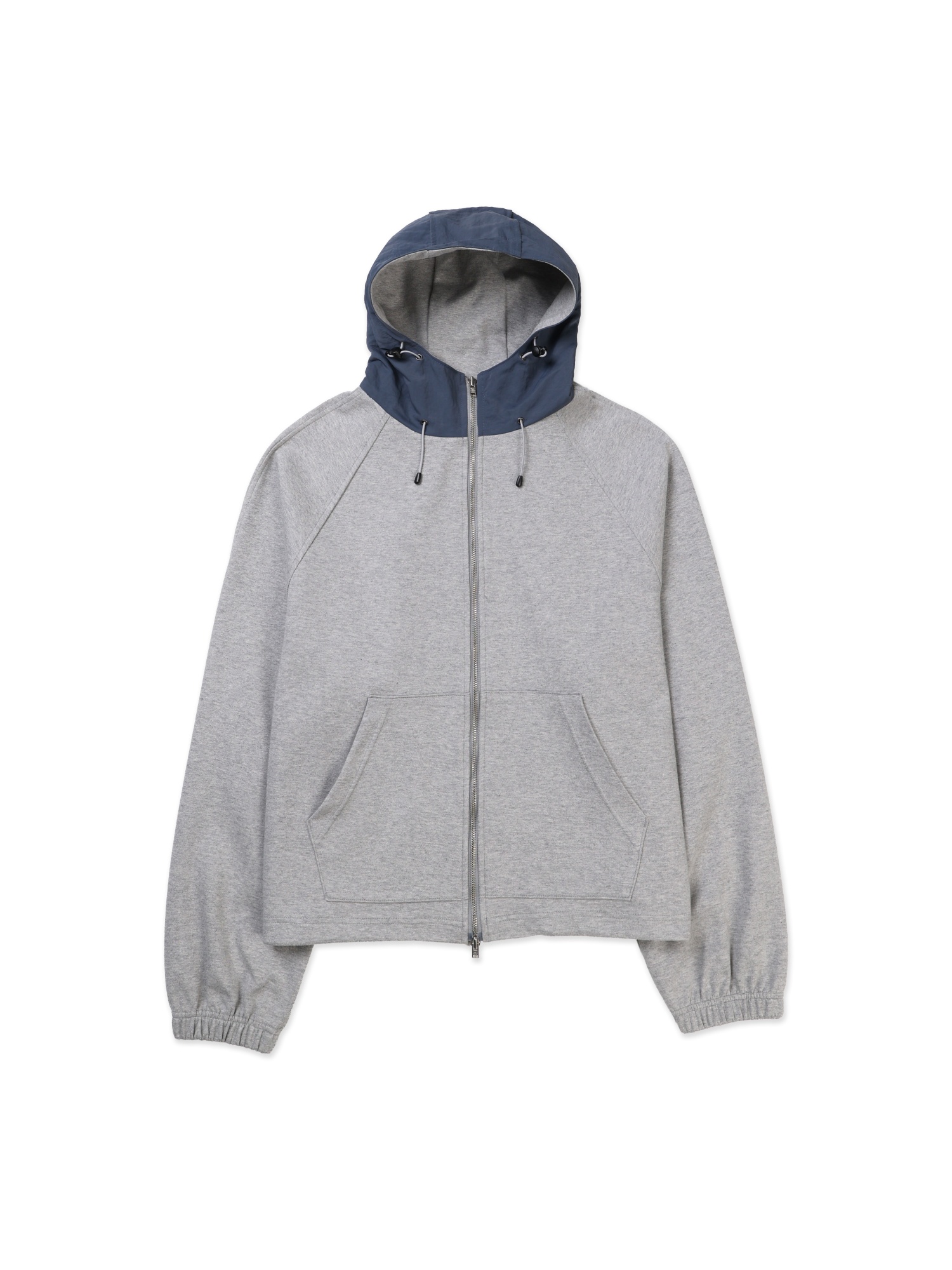 Jersey Set Layerd Parka (Grey)