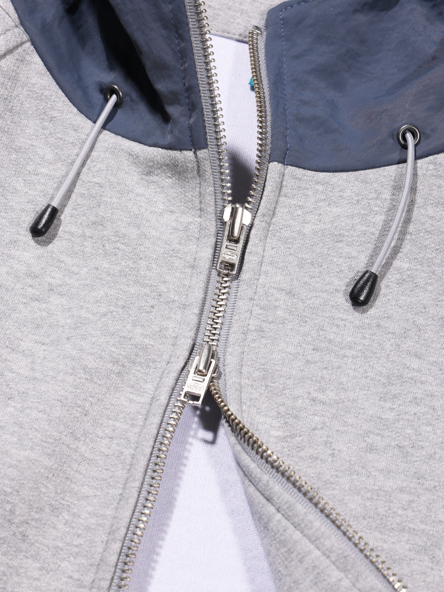 Jersey Set Layerd Parka (Grey)
