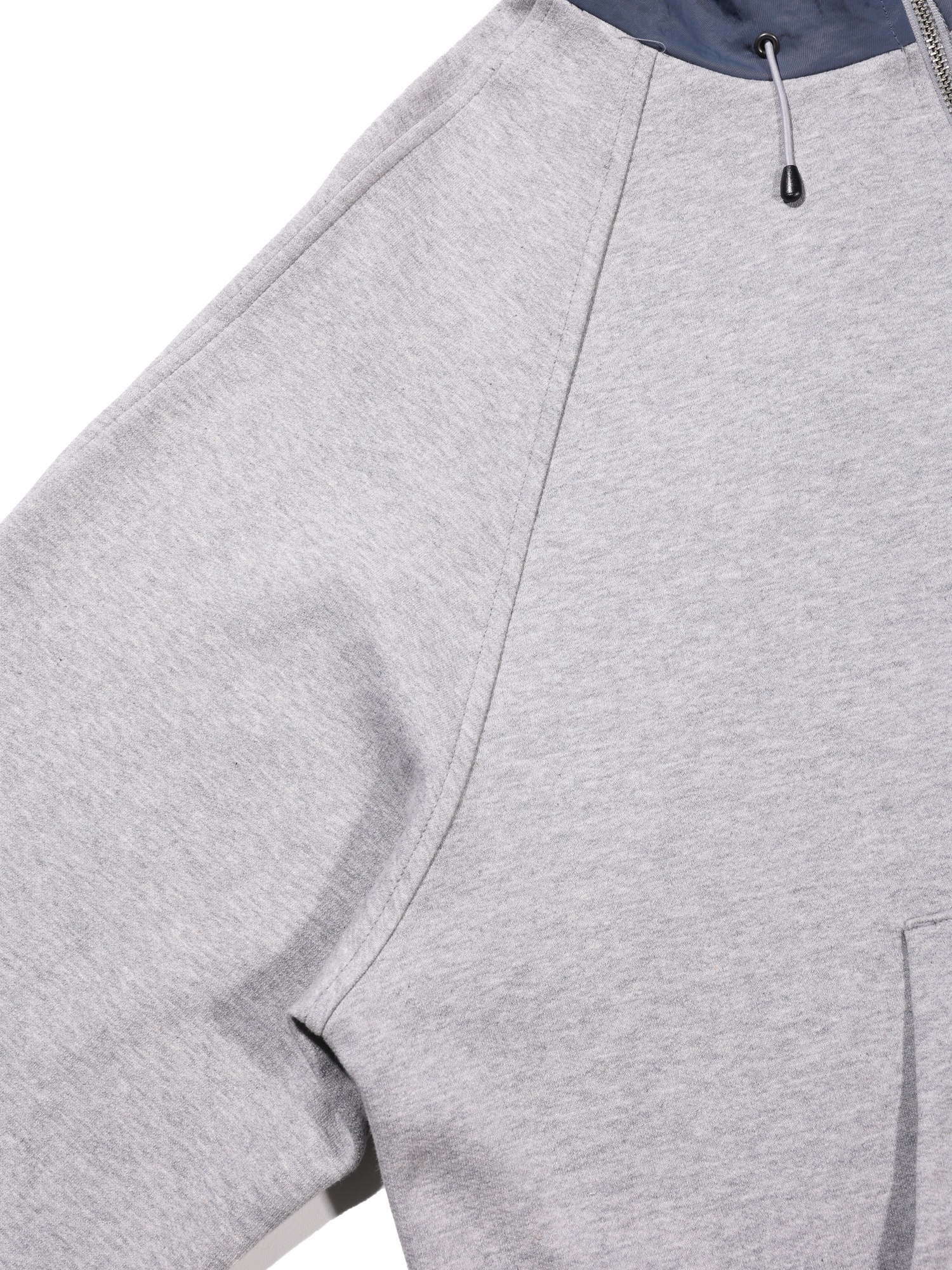 Jersey Set Layerd Parka (Grey)