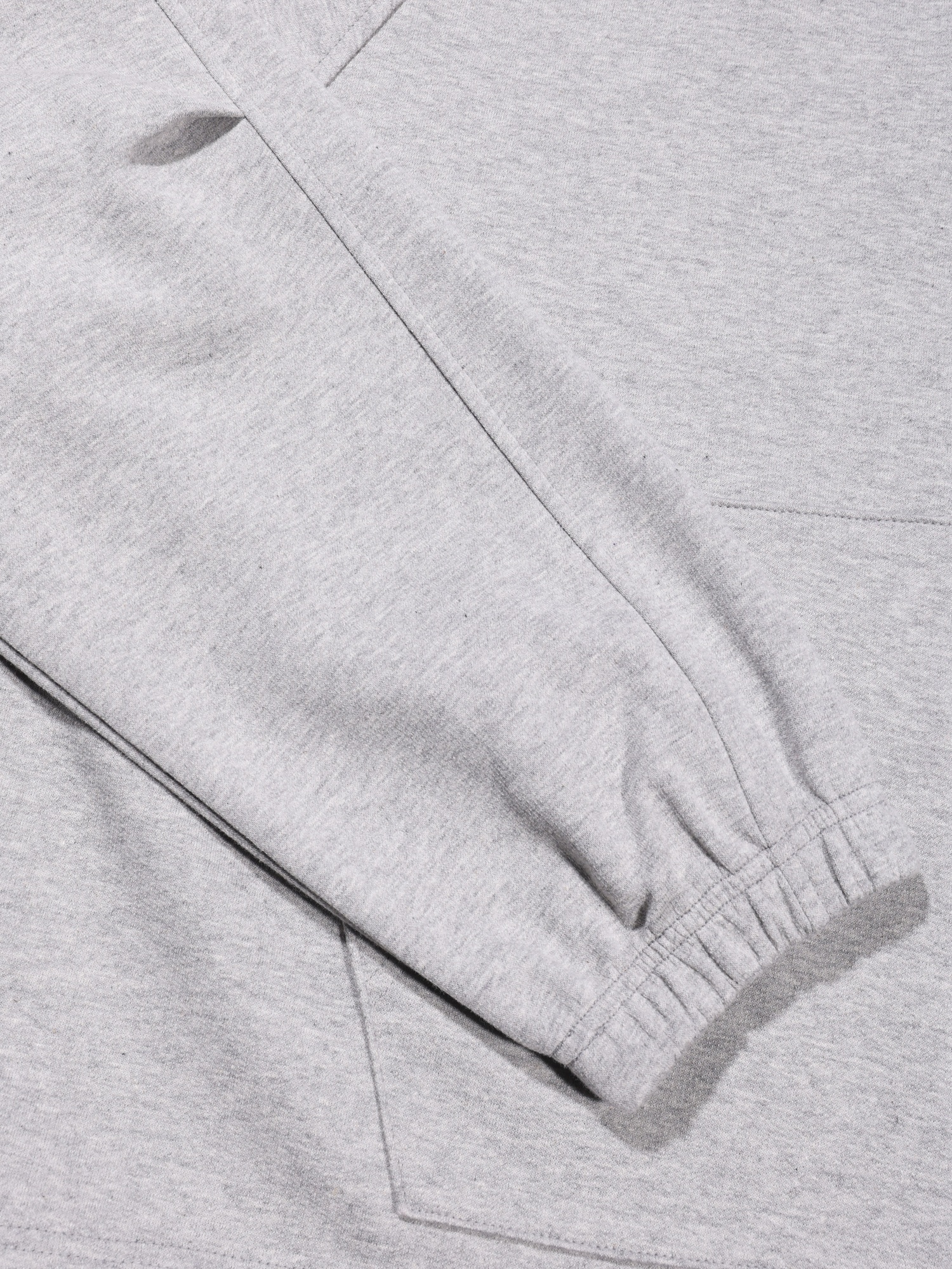 Jersey Set Layerd Parka (Grey)