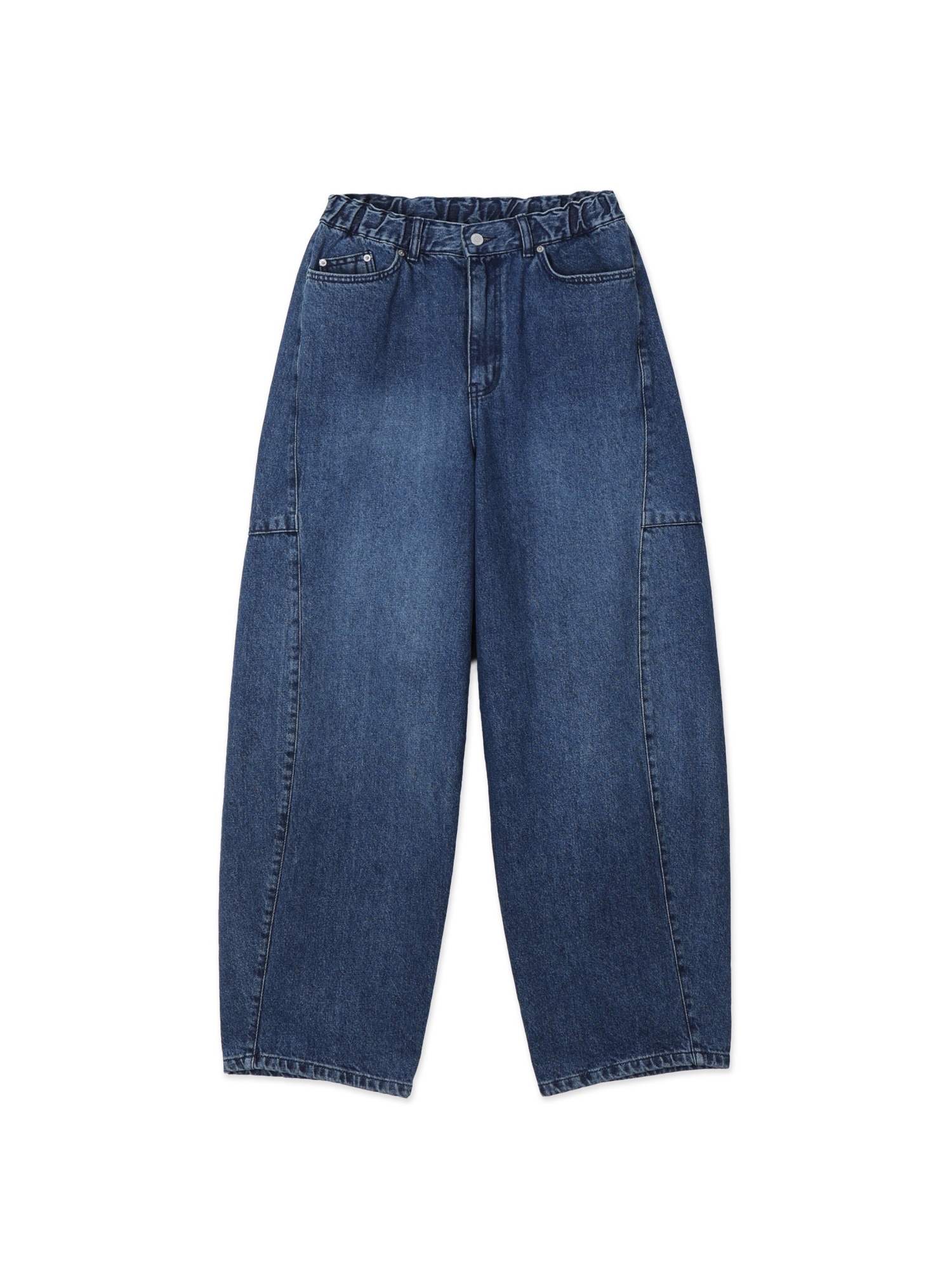 Twist Denim Pants (Blue)