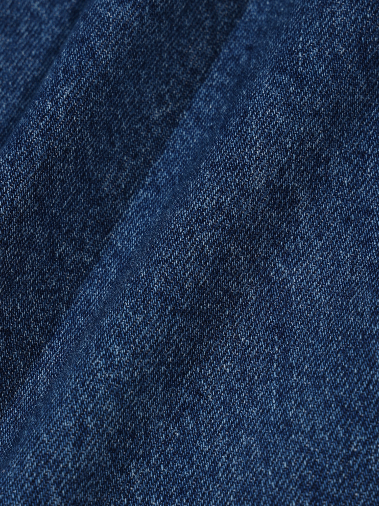 Twist Denim Pants (Blue)