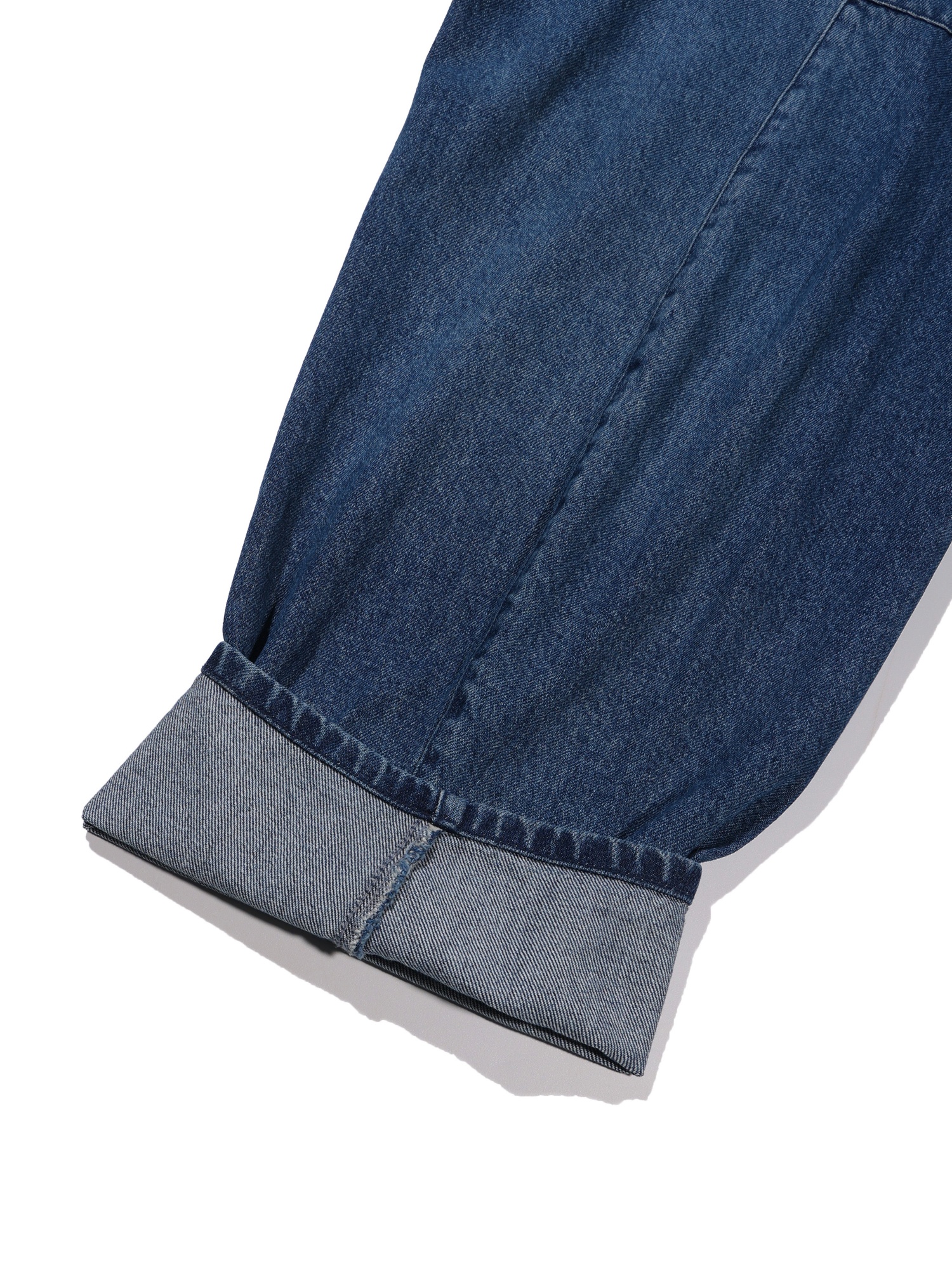 Twist Denim Pants (Blue)