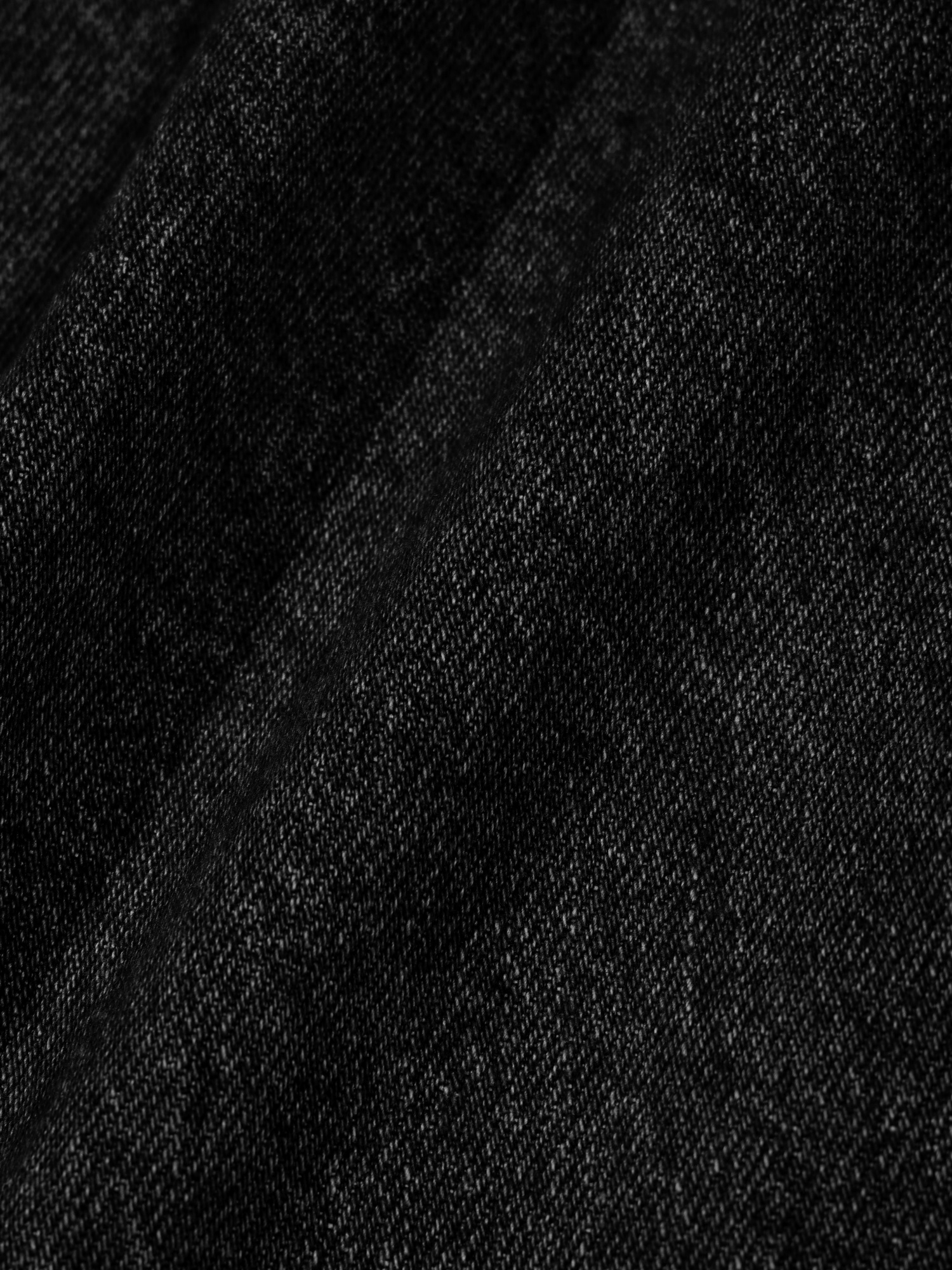 Twist Denim Pants (Black)