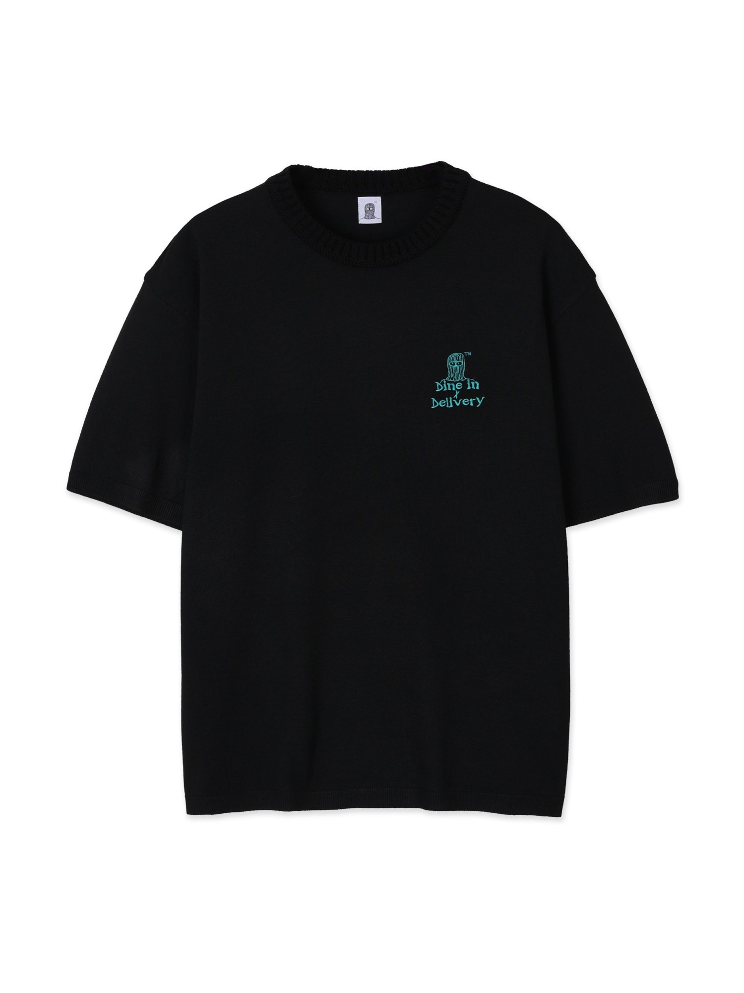 Dine-in Delivery Half Knit (Black)