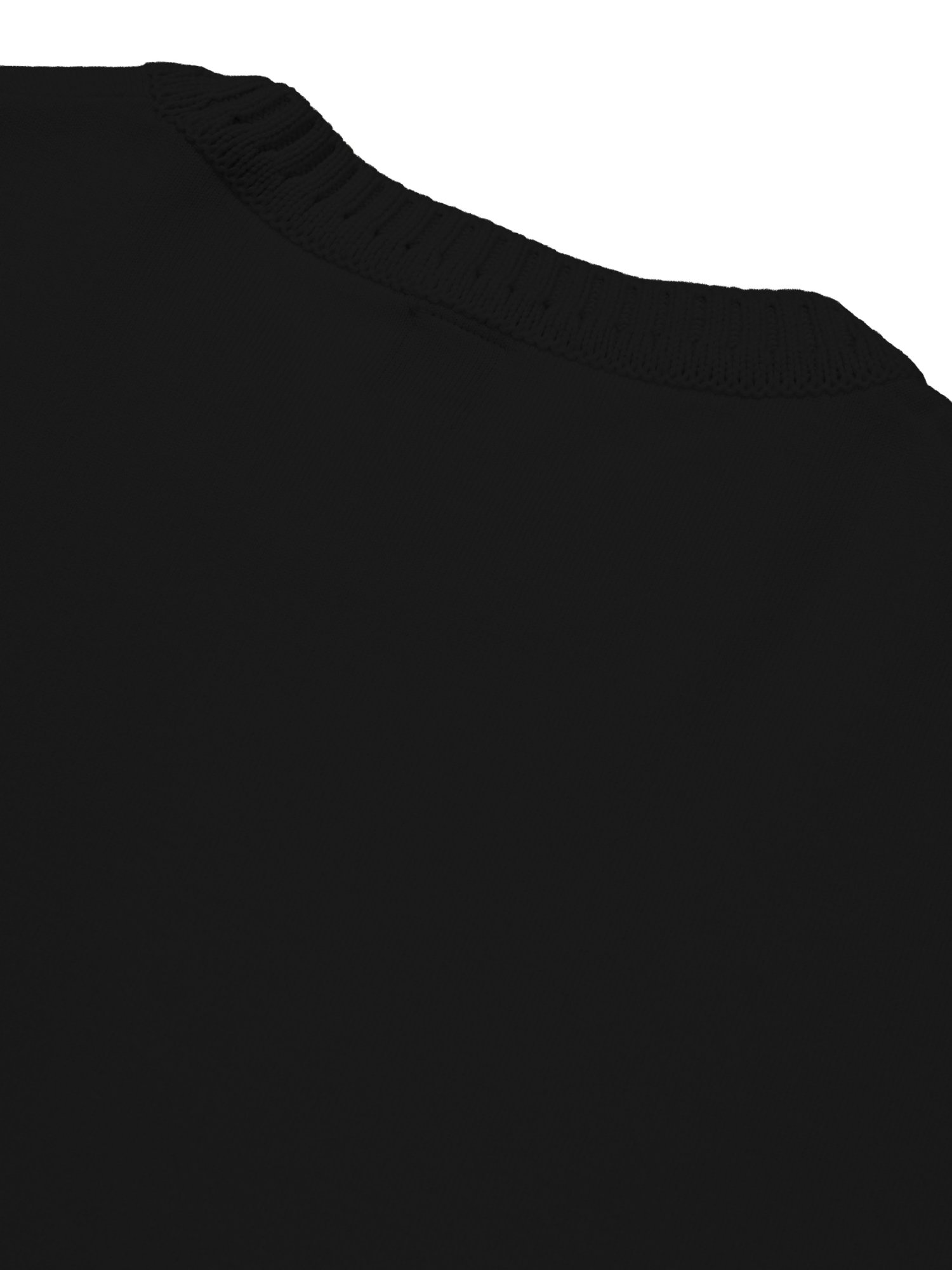 Dine-in Delivery Half Knit (Black)