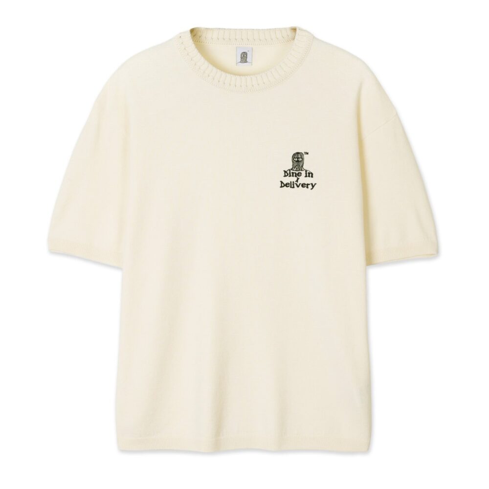 Dine-in Delivery Half Knit (Cream)
