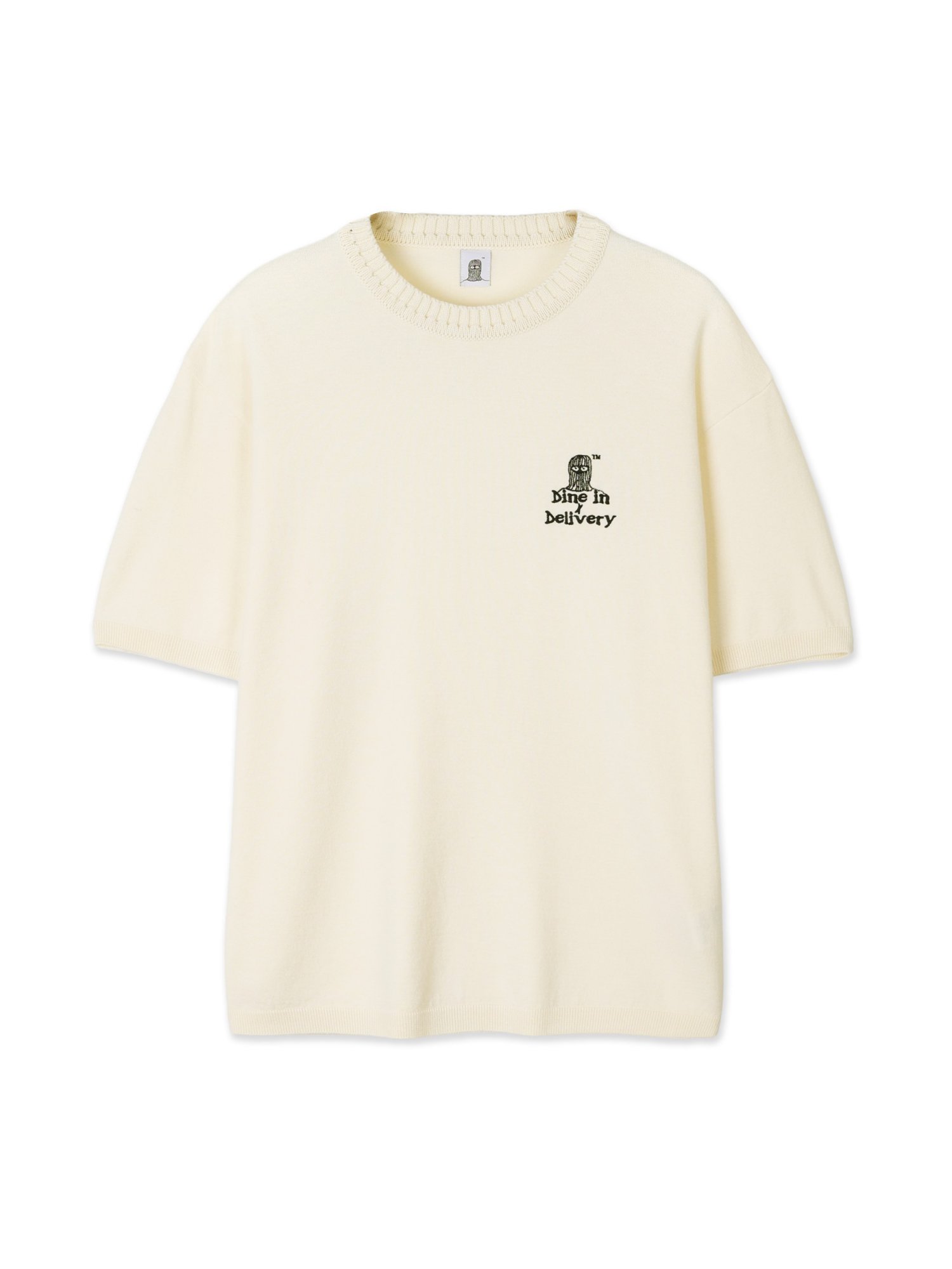 Dine-in Delivery Half Knit (Cream)