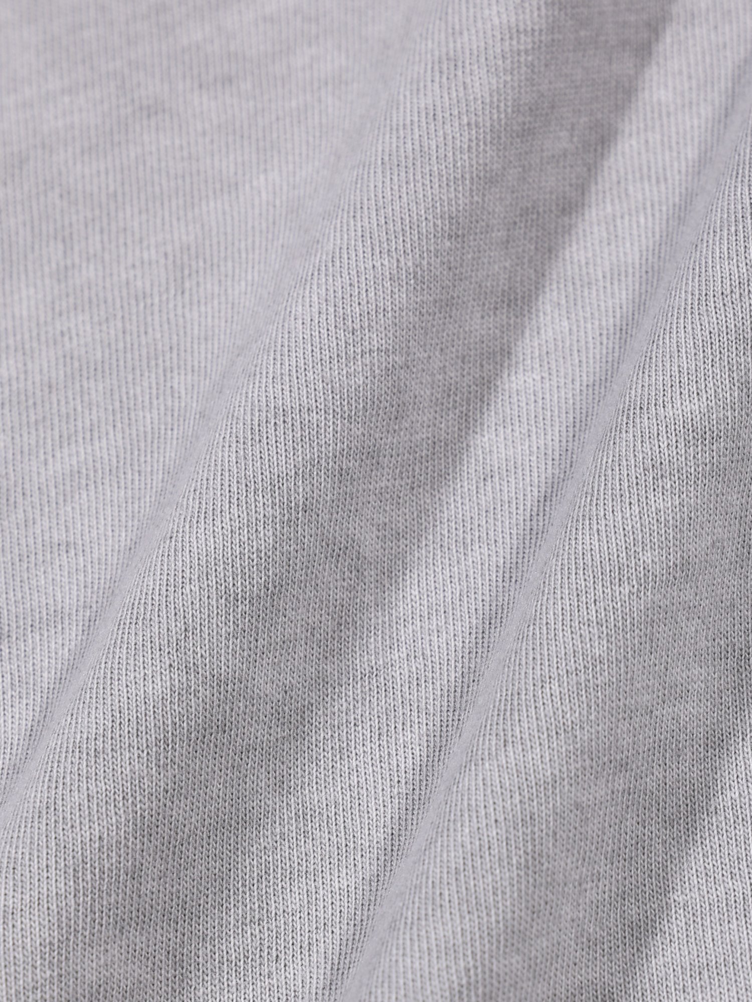 Dyed U-neck Half Sleeve (Grey)