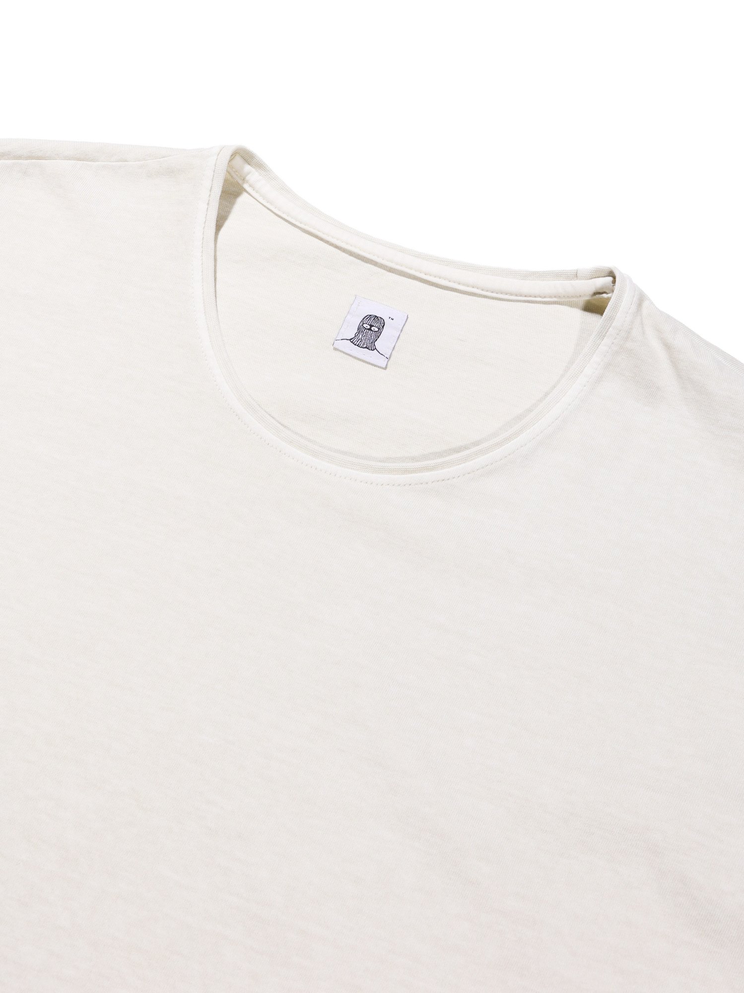 Dyed U-neck Half Sleeve (Beige)