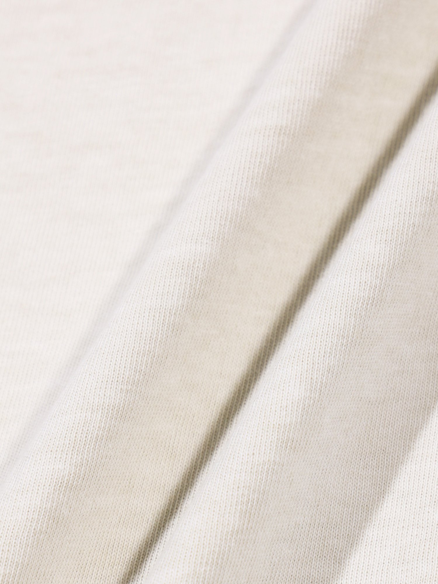 Dyed U-neck Half Sleeve (Beige)