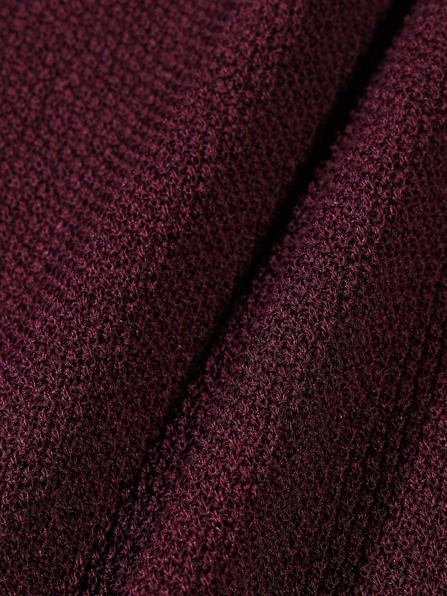 Linen Needle-work Cardigan (Purple)