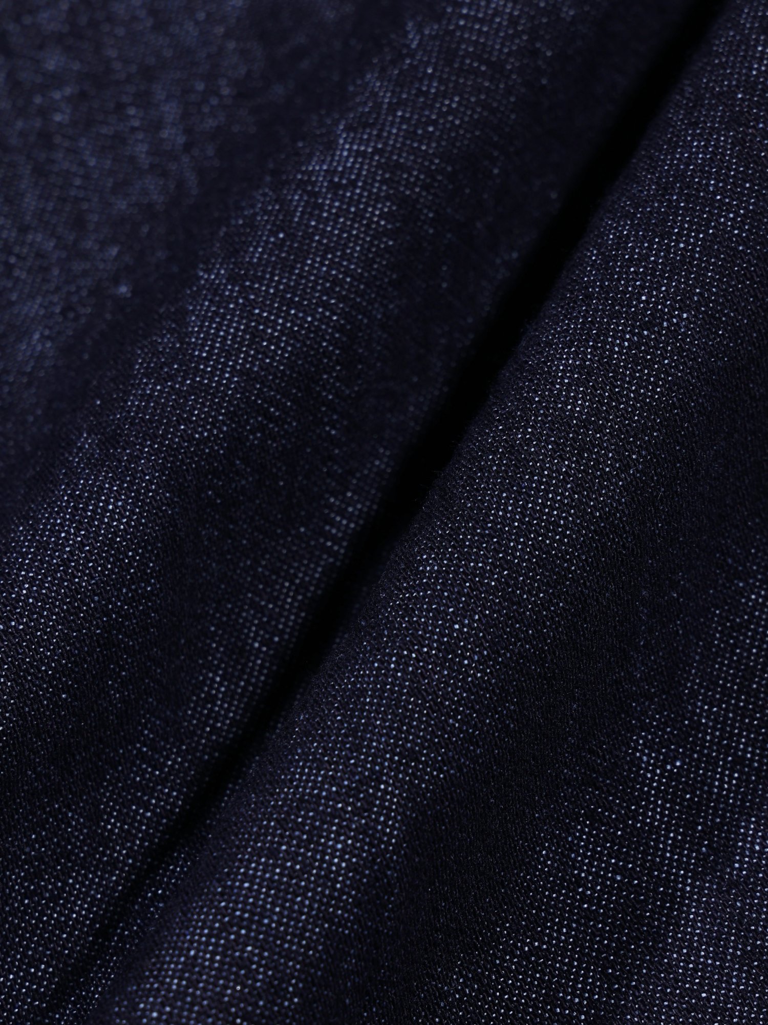 Button-up Linen Denim Pants (Indigo)