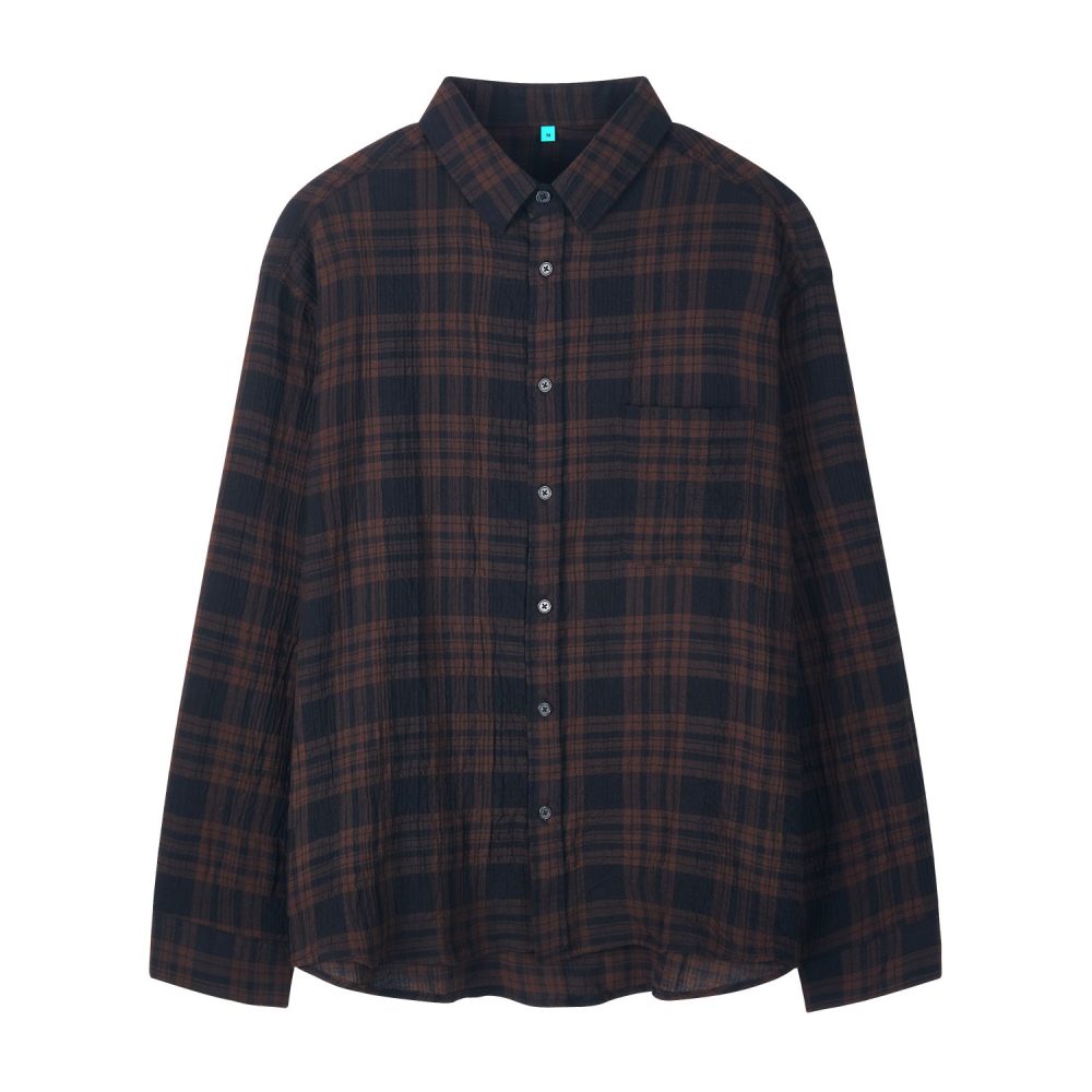 Sunset Check Shirt (Brown)