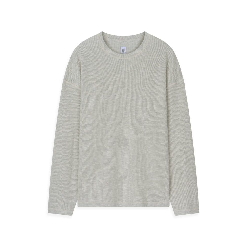 Waffle Long Sleeve (Gray)
