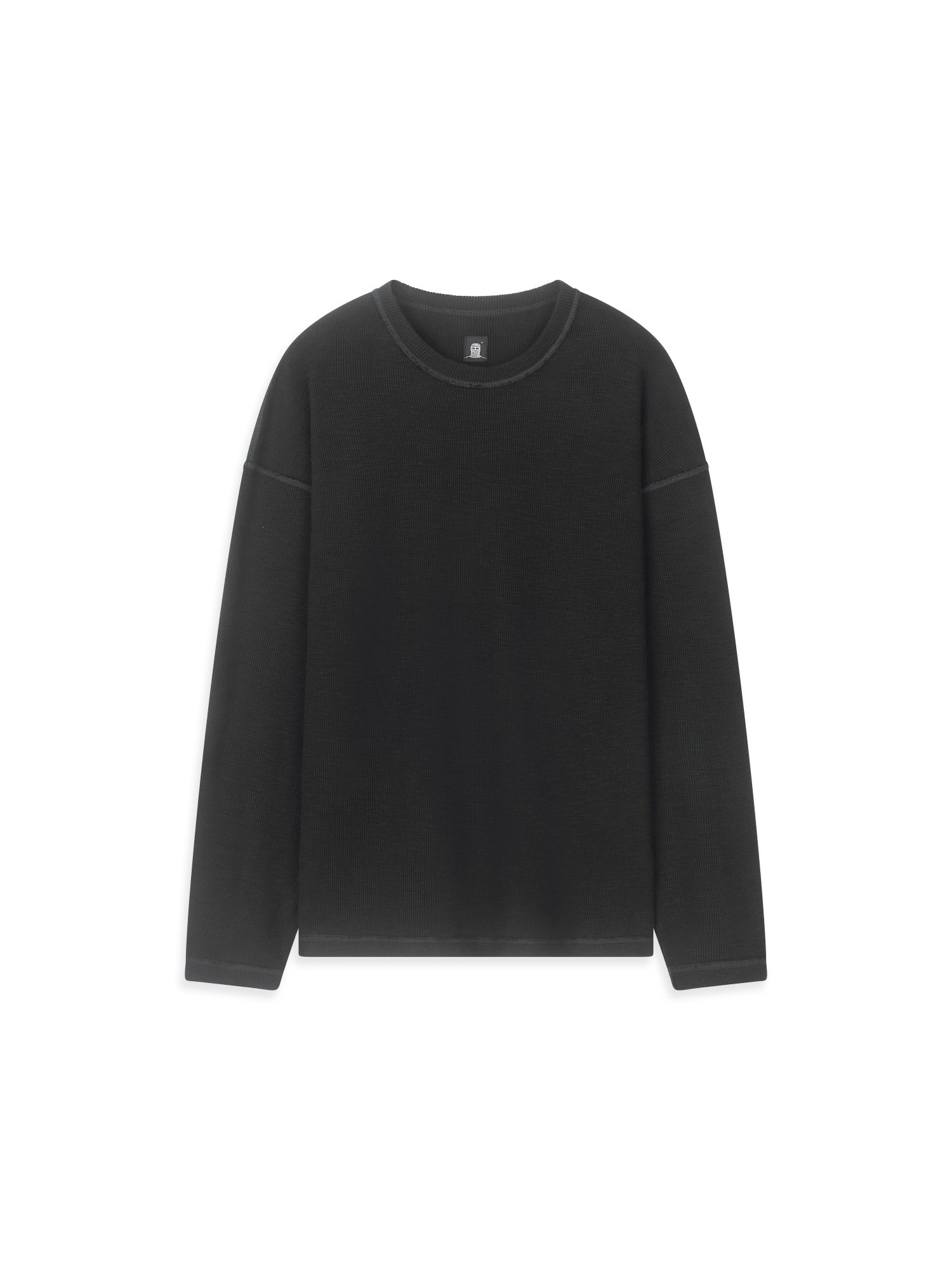 Waffle Long Sleeve (Black)