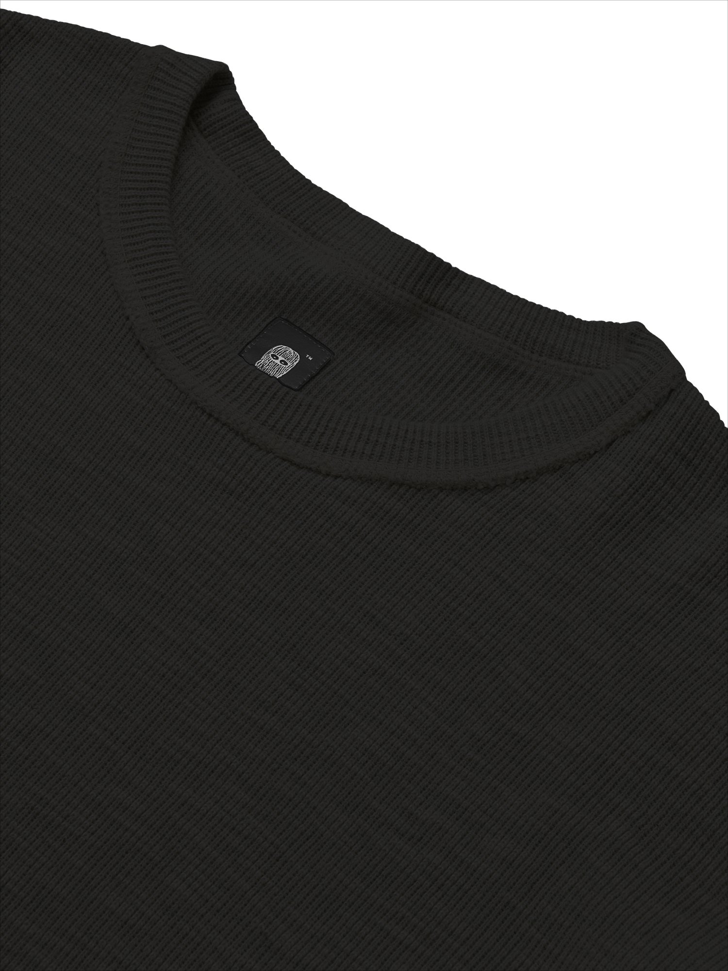 Waffle Long Sleeve (Black)